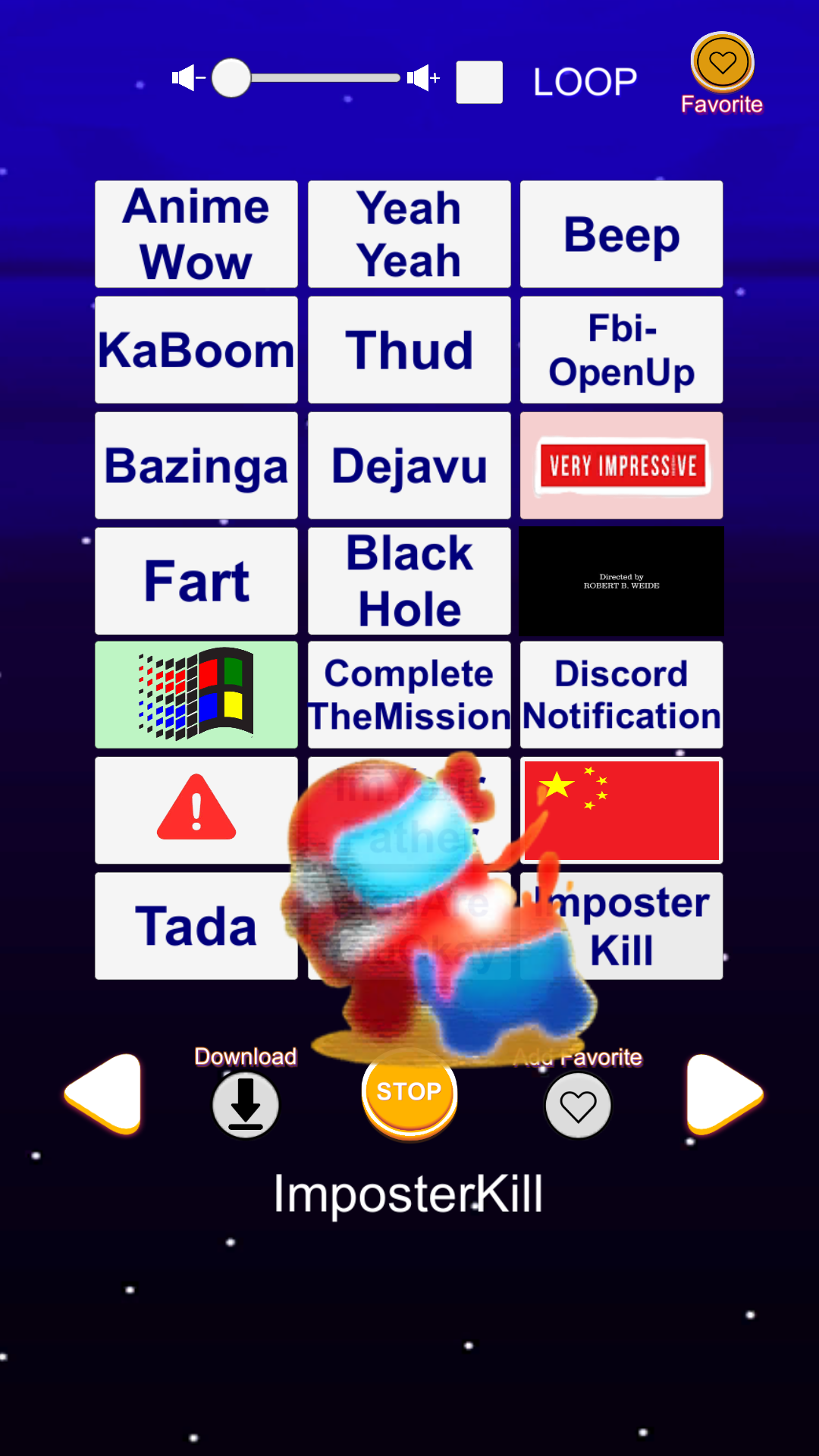 اسکرین شات 3 برنامه Meme Sound Effect Soundboard