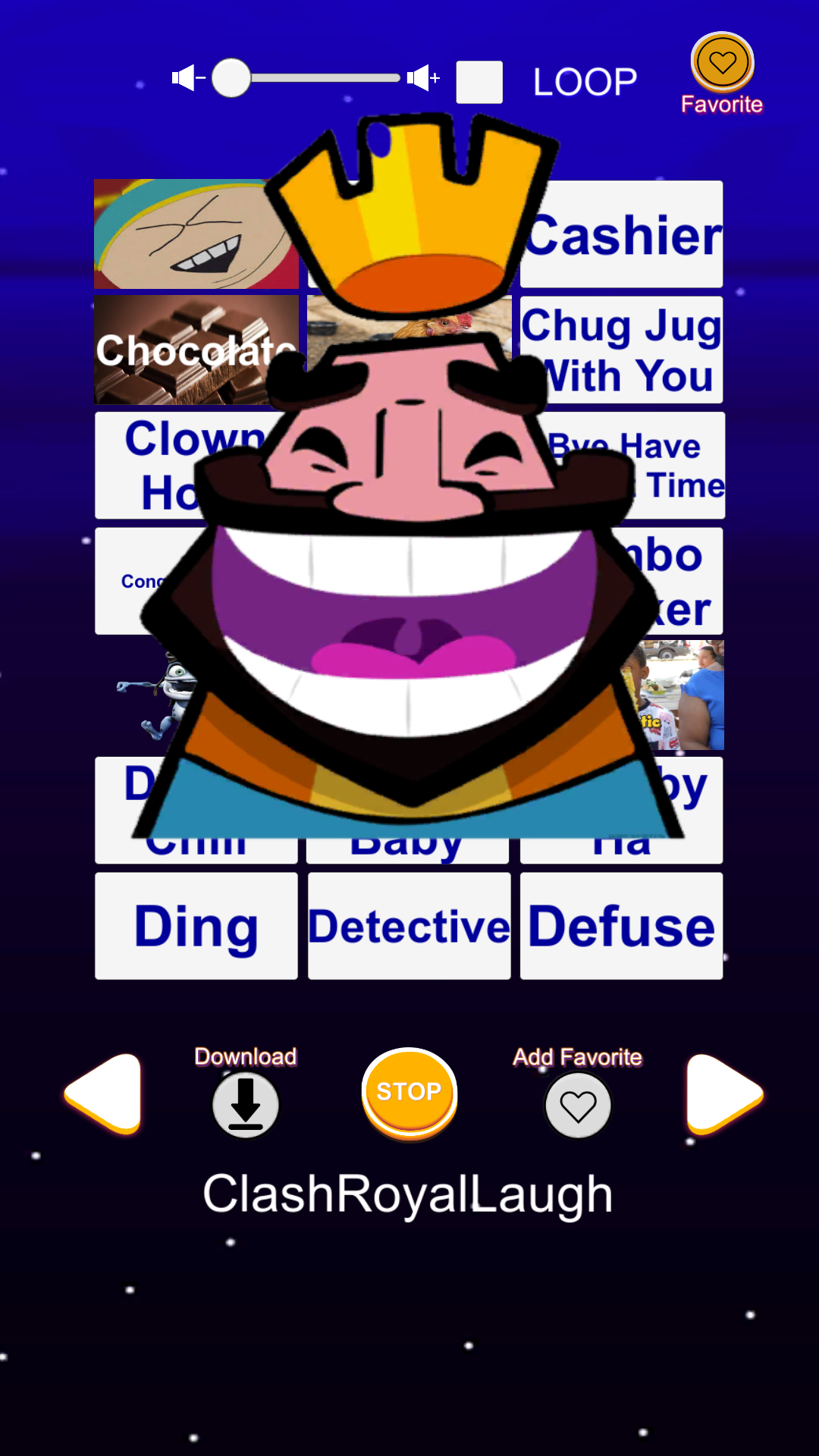 اسکرین شات 4 برنامه Meme Sound Effect Soundboard
