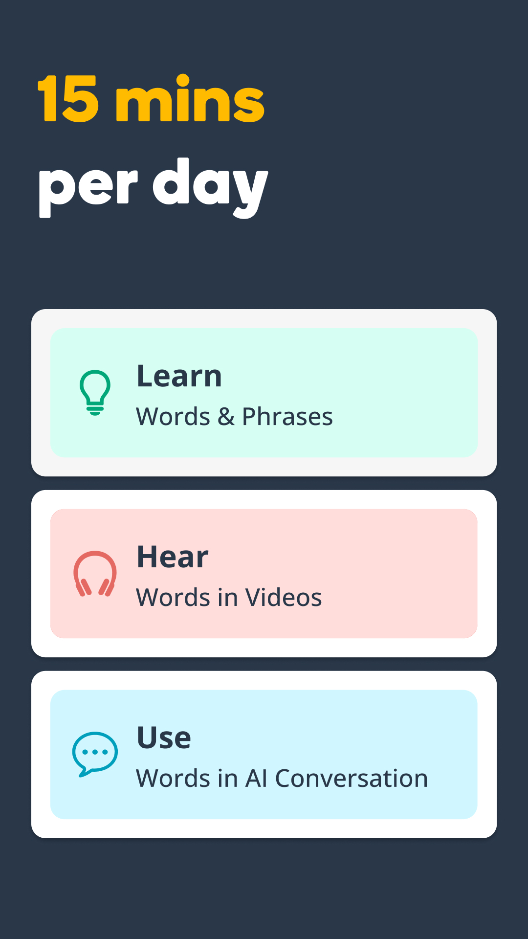 اسکرین شات 2 برنامه Memrise: Languages for life