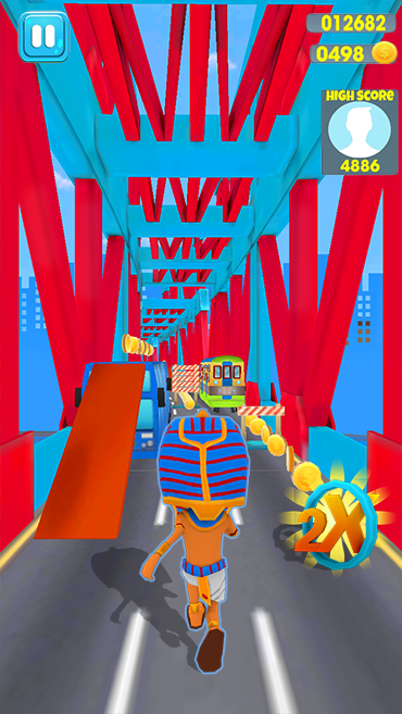 اسکرین شات 6 بازی Subway Madness Rush Surf Run
