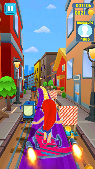 اسکرین شات 4 بازی Subway Madness Rush Surf Run