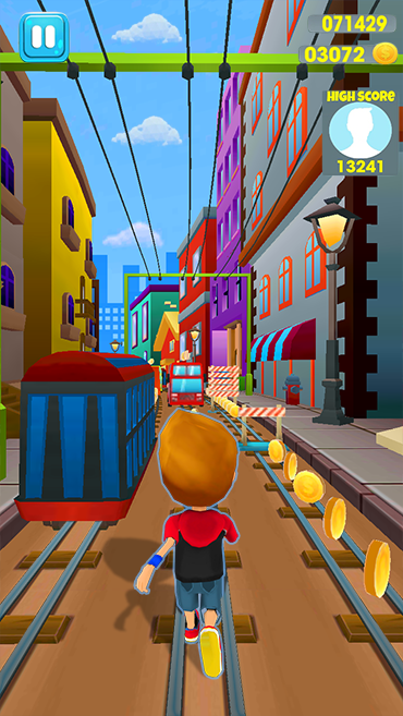 اسکرین شات 1 بازی Subway Madness Rush Surf Run