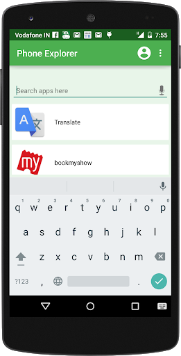 اسکرین شات 2 برنامه Phone Explorer