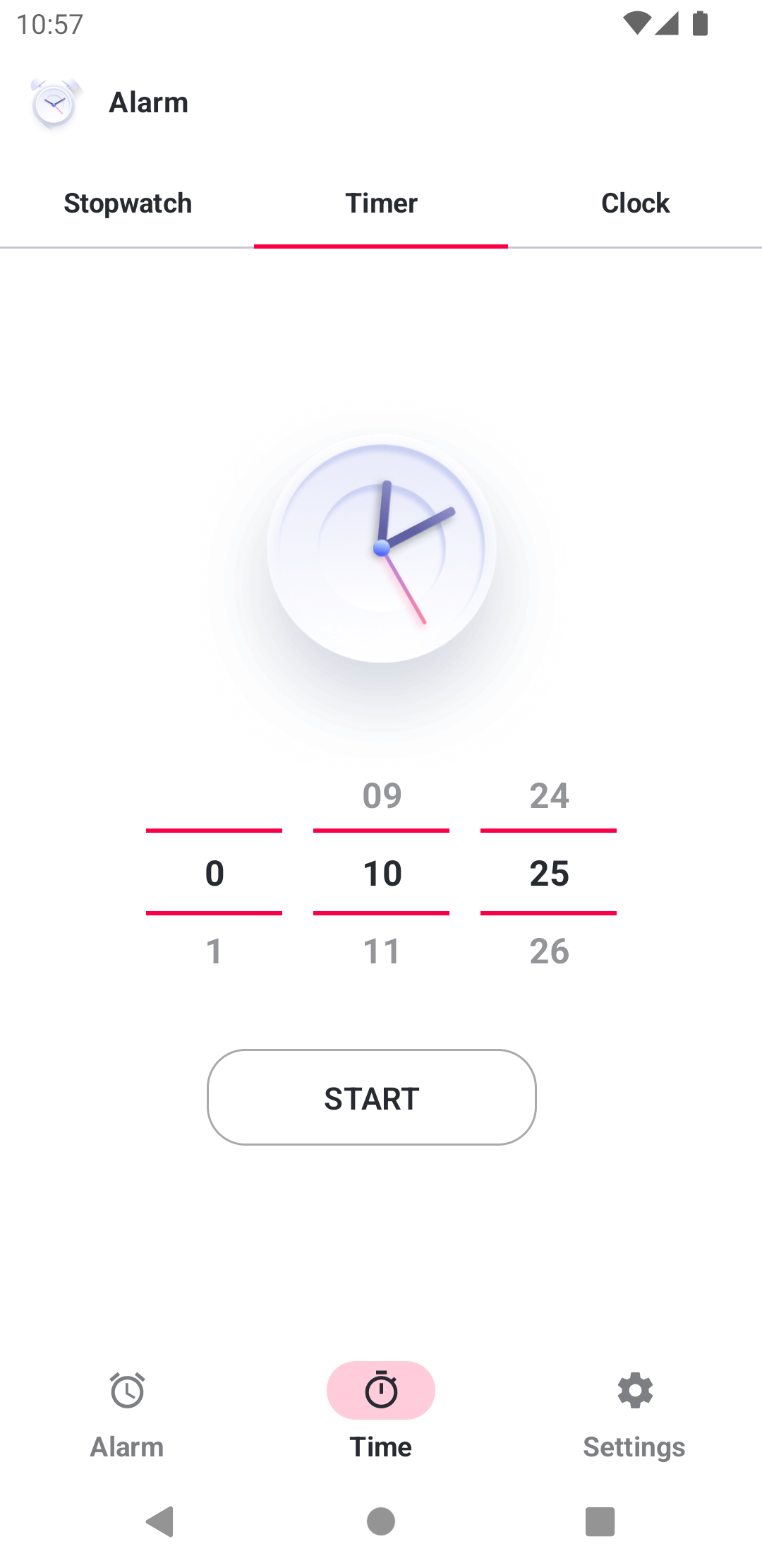 اسکرین شات 3 برنامه Sleepo: Minimalist alarm clock