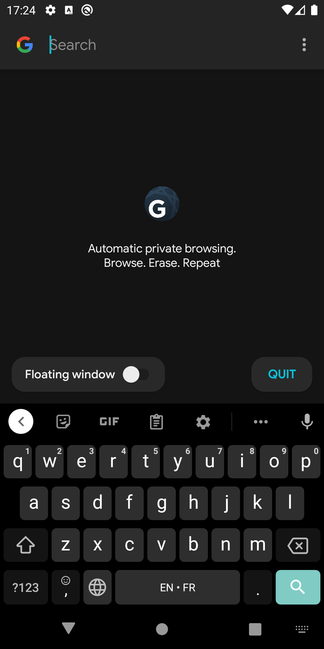 اسکرین شات 6 برنامه G Web: Focus Internet Browser
