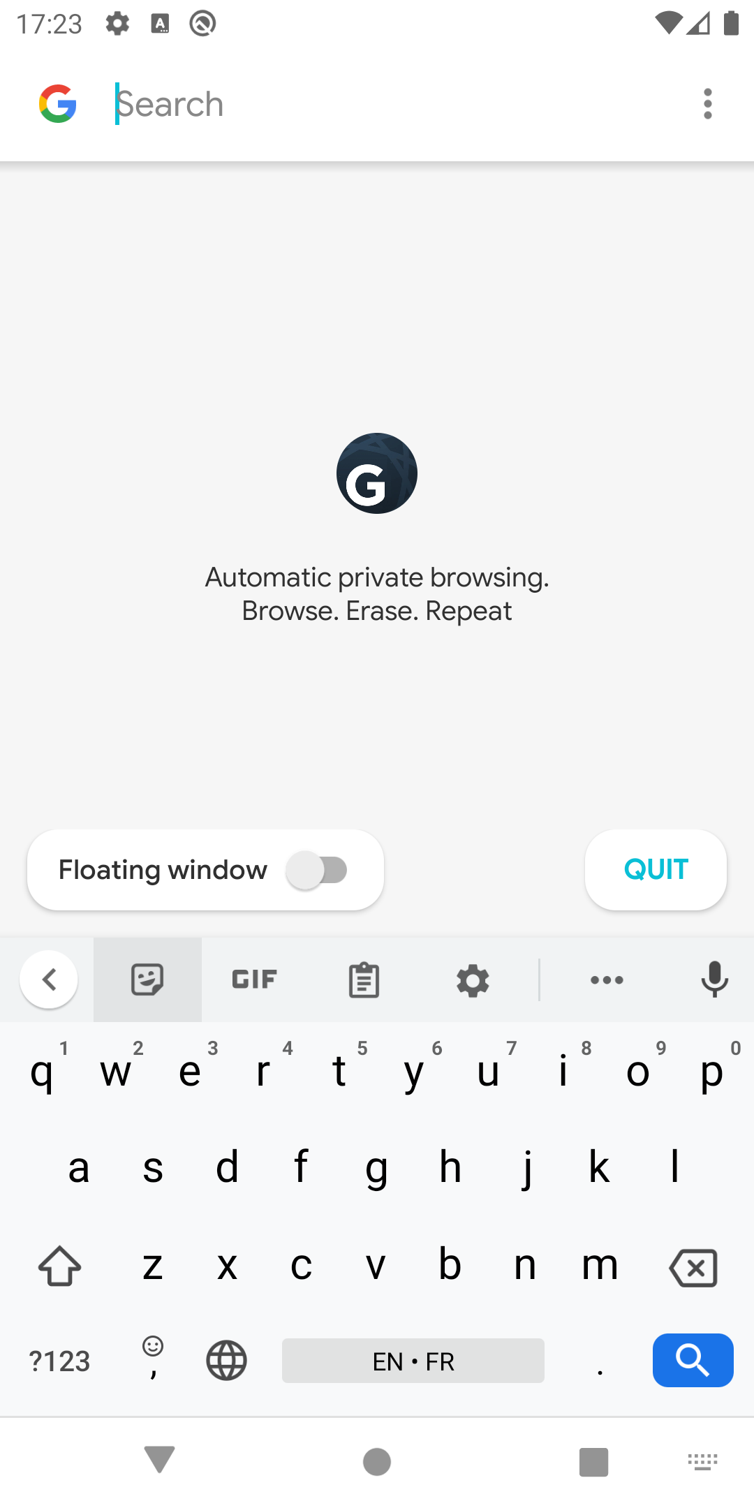 اسکرین شات 3 برنامه G Web: Focus Internet Browser