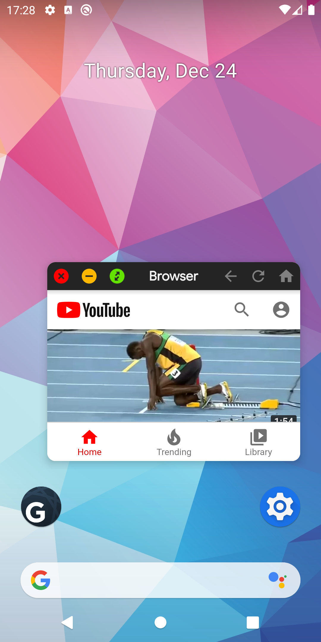 اسکرین شات 4 برنامه G Web: Focus Internet Browser