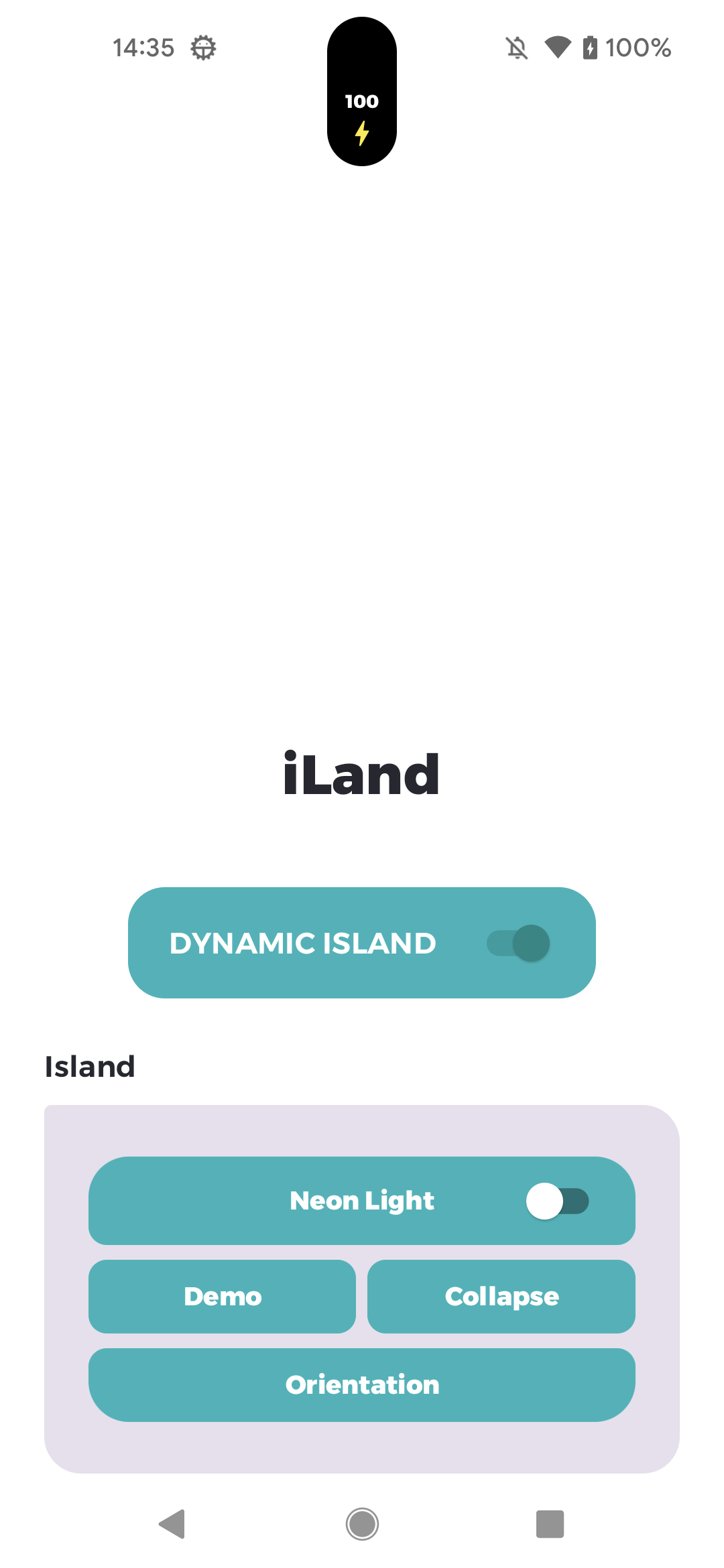 اسکرین شات 6 برنامه Dynamic notch iOS 16 - iLand