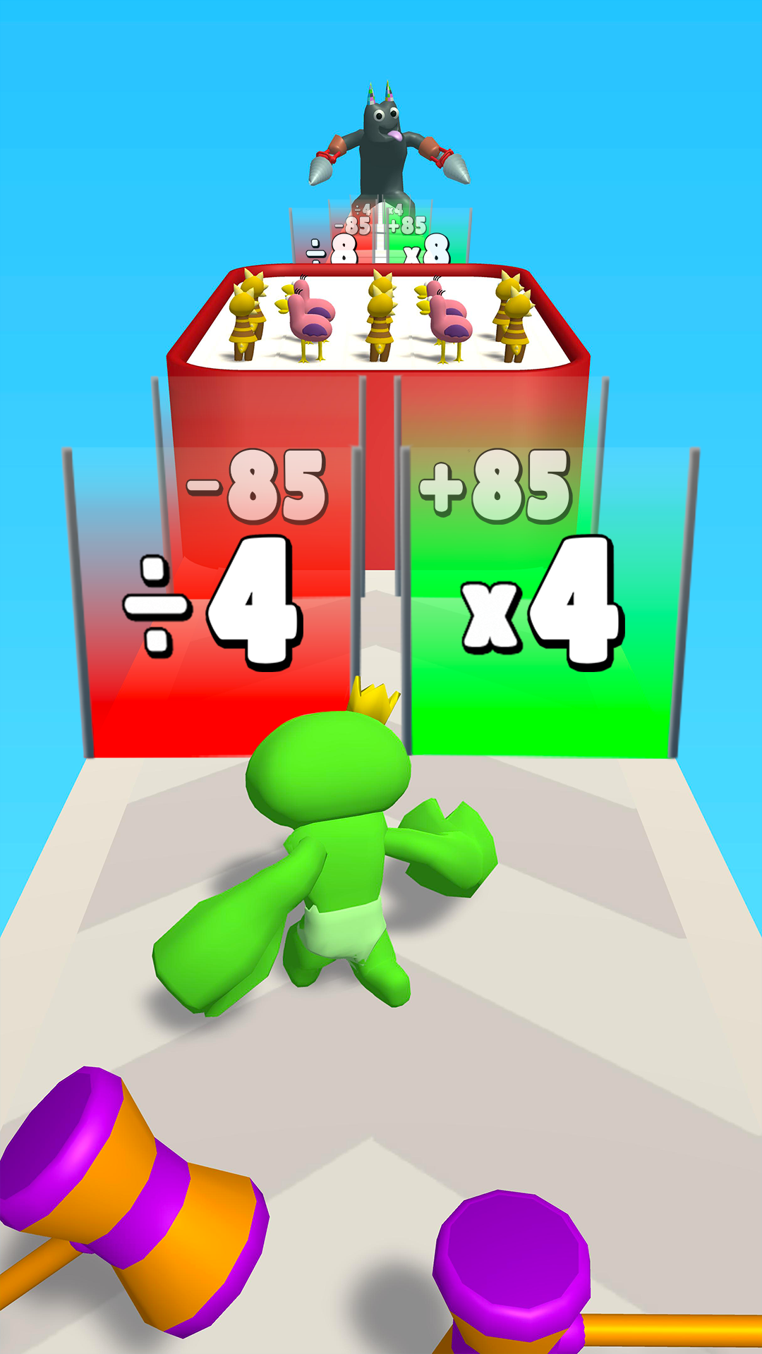 اسکرین شات 5 بازی Merge Monster - Scary Garten