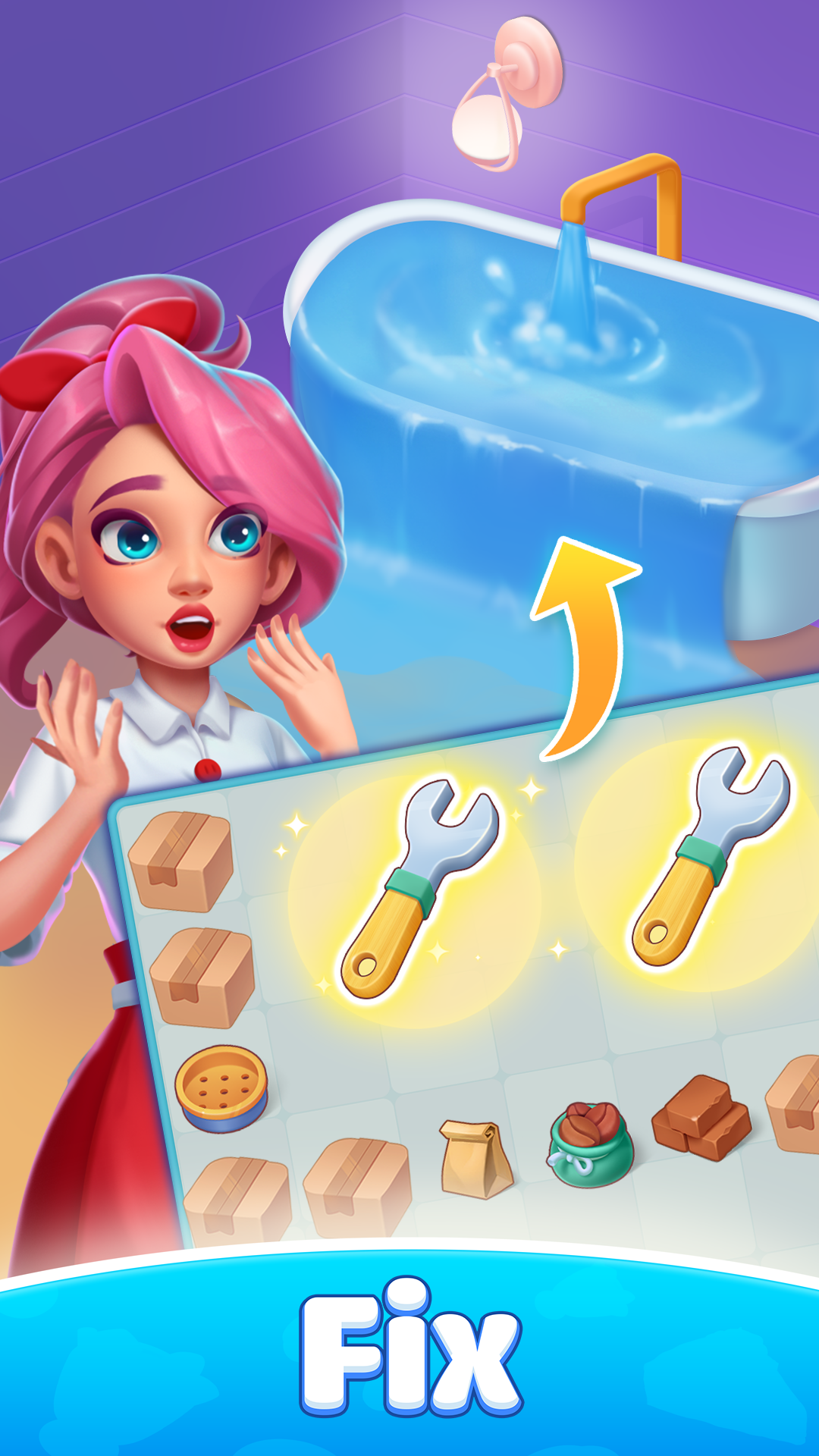 اسکرین شات 5 بازی Diner Story: Merge Cook Decor