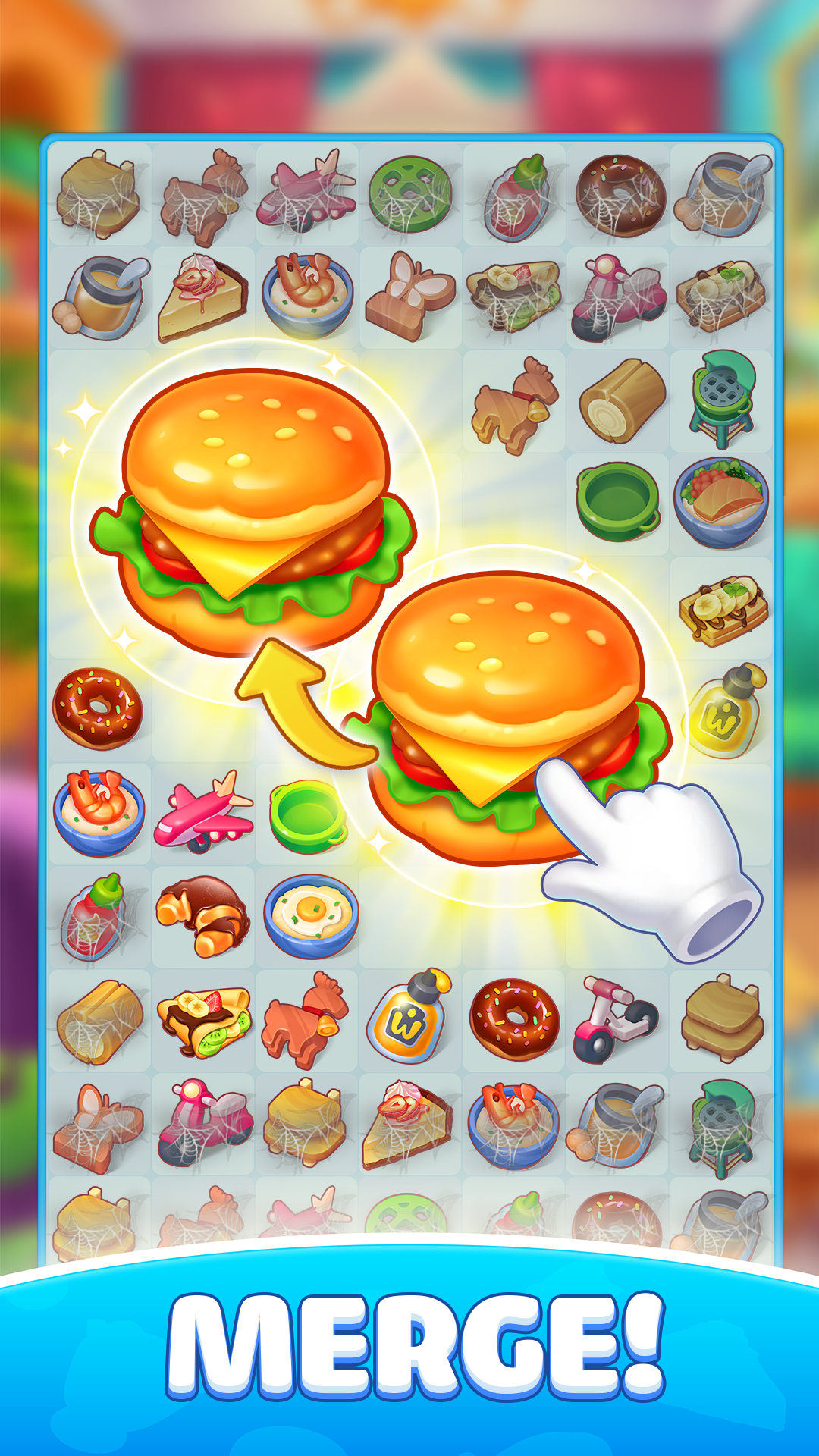 اسکرین شات 2 بازی Diner Story: Merge Cook Decor