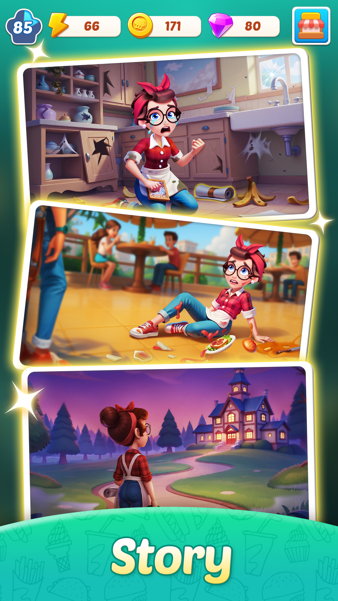 اسکرین شات 3 بازی Merge Cooking®