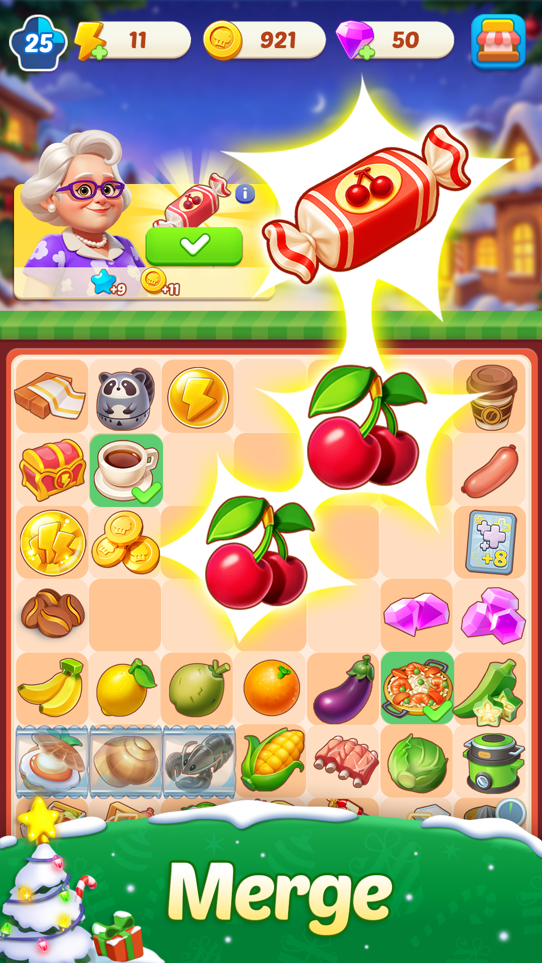 اسکرین شات 1 بازی Merge Cooking®