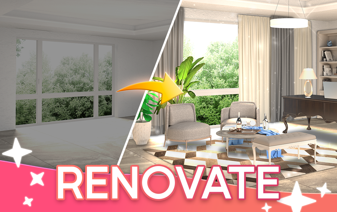 اسکرین شات 1 بازی Merge Dream Home : Merge Items