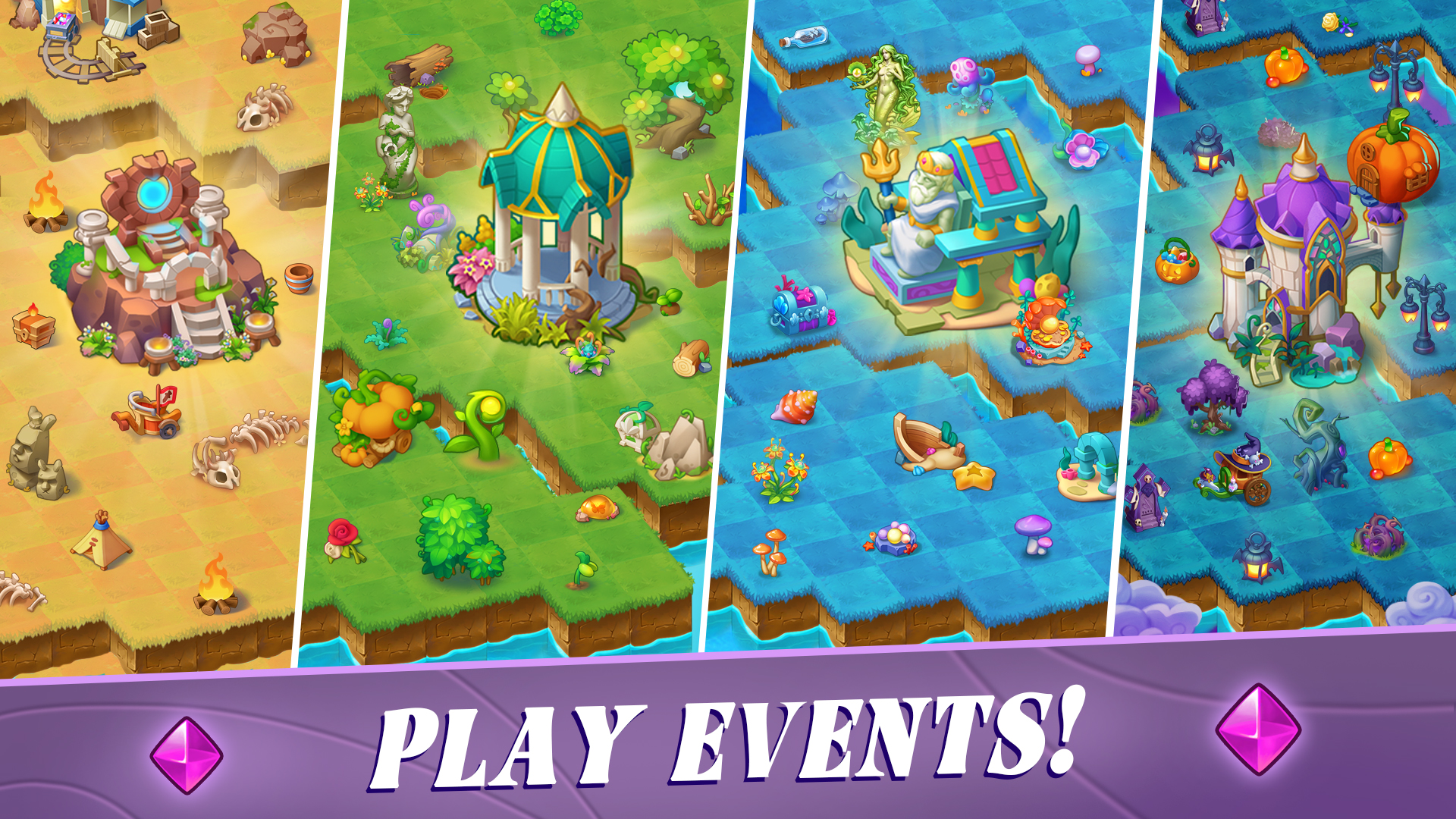 اسکرین شات 5 بازی Merge Elves-Merge 3 Puzzles