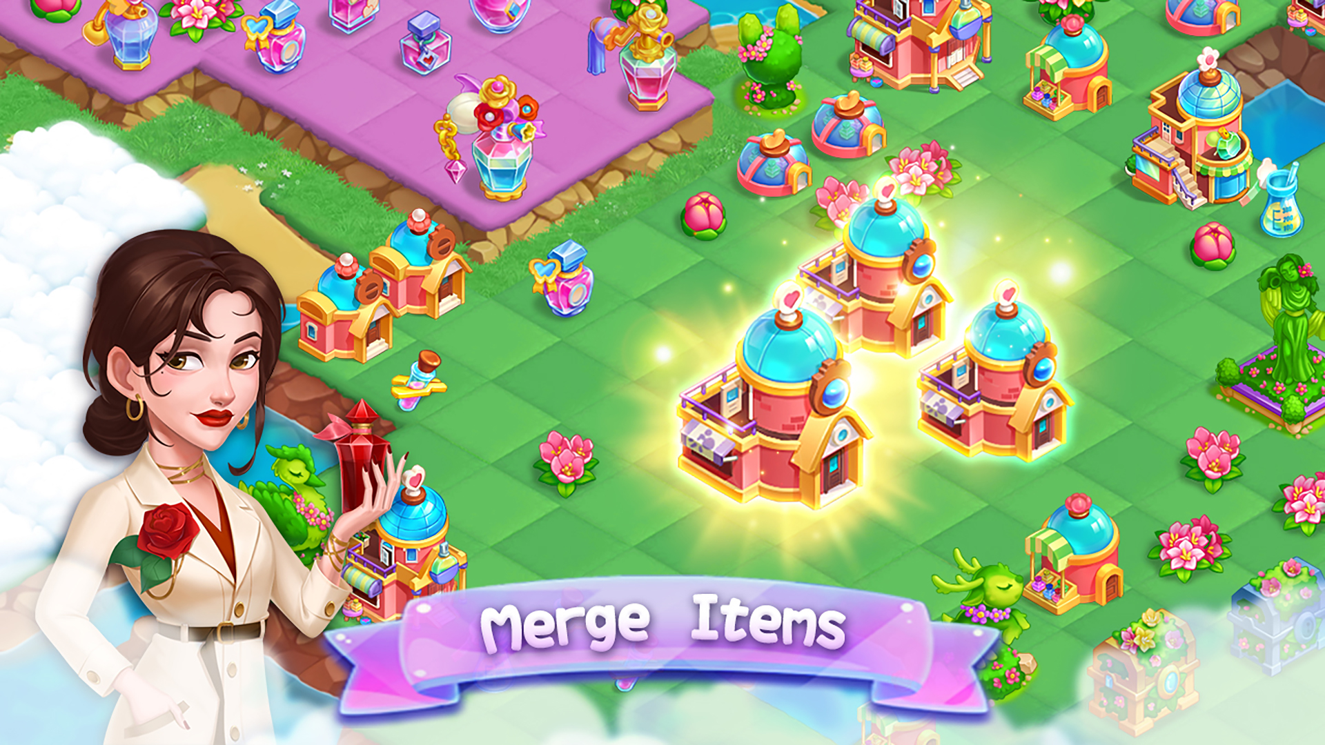 اسکرین شات 3 بازی Merge Farmtown