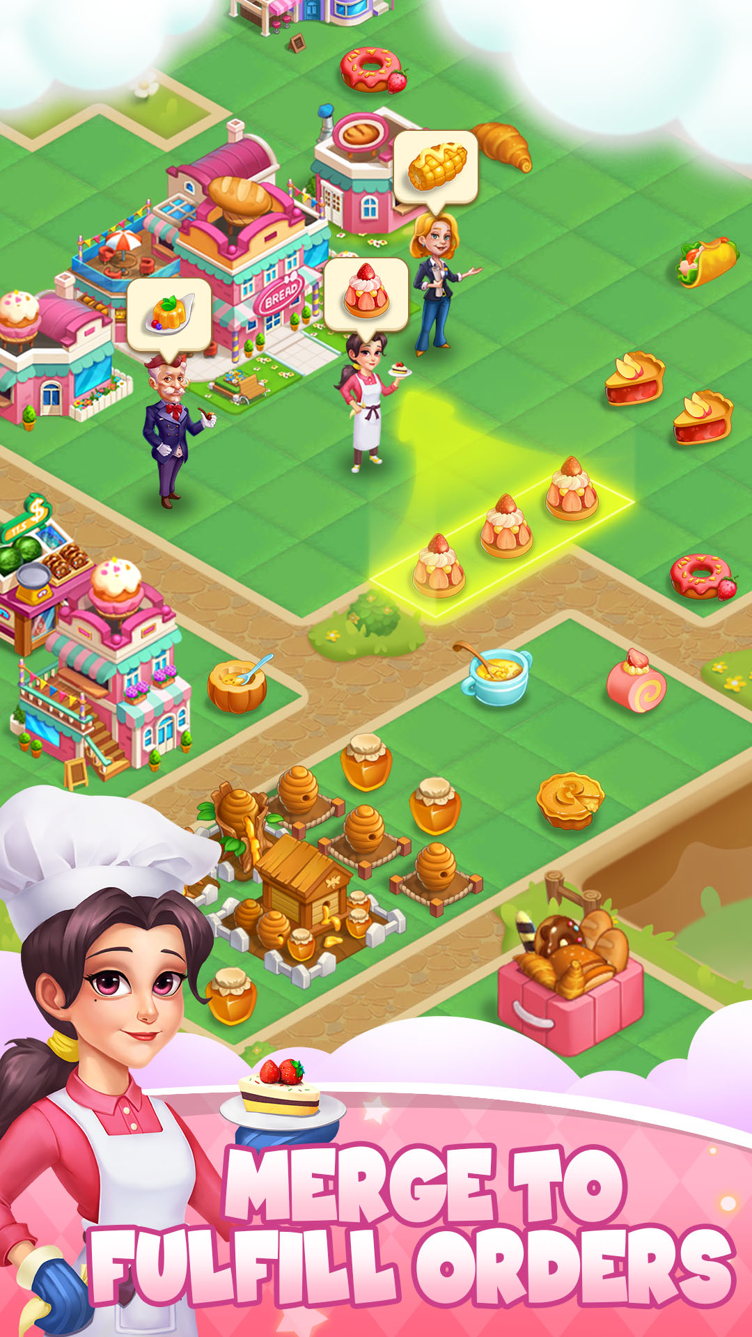 اسکرین شات 3 بازی Merge Farmtown