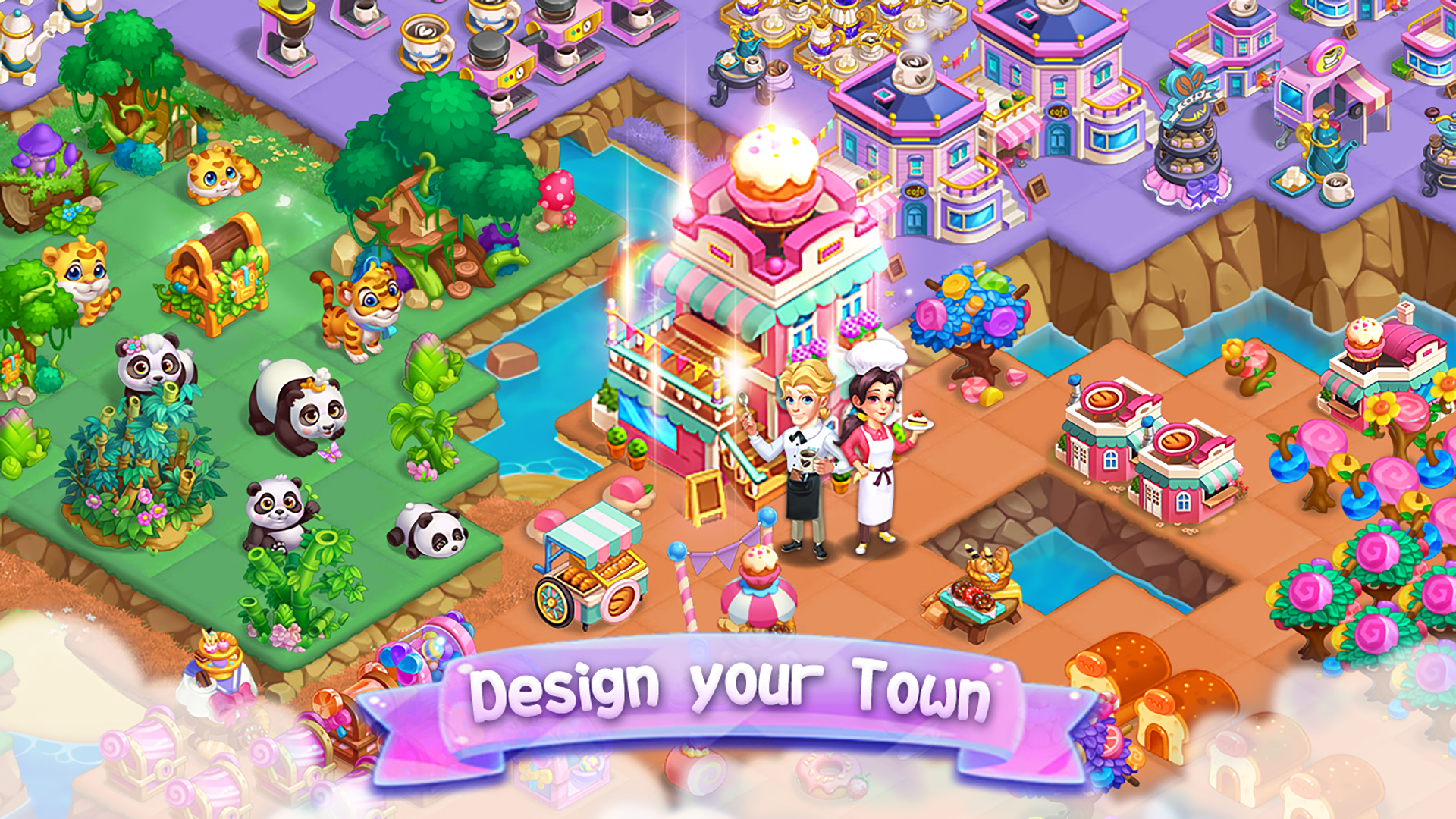 اسکرین شات 1 بازی Merge Farmtown