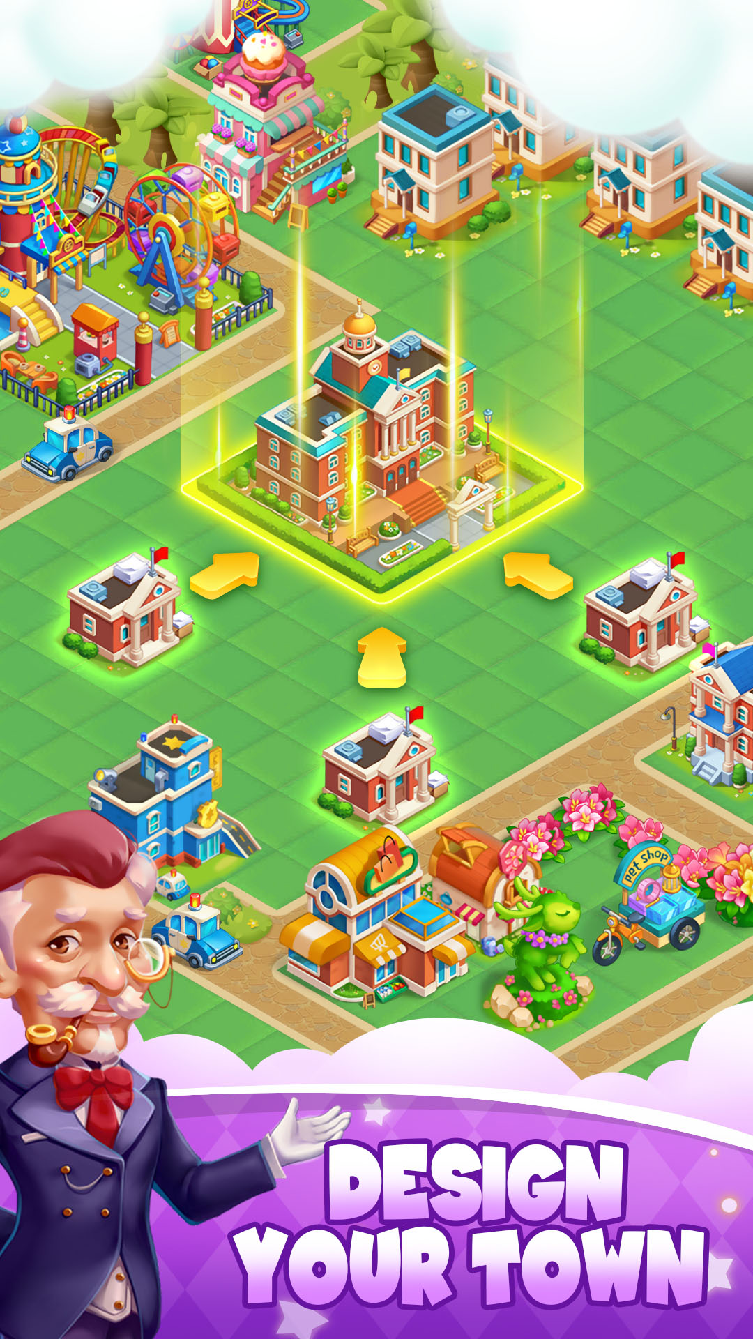 اسکرین شات 1 بازی Merge Farmtown