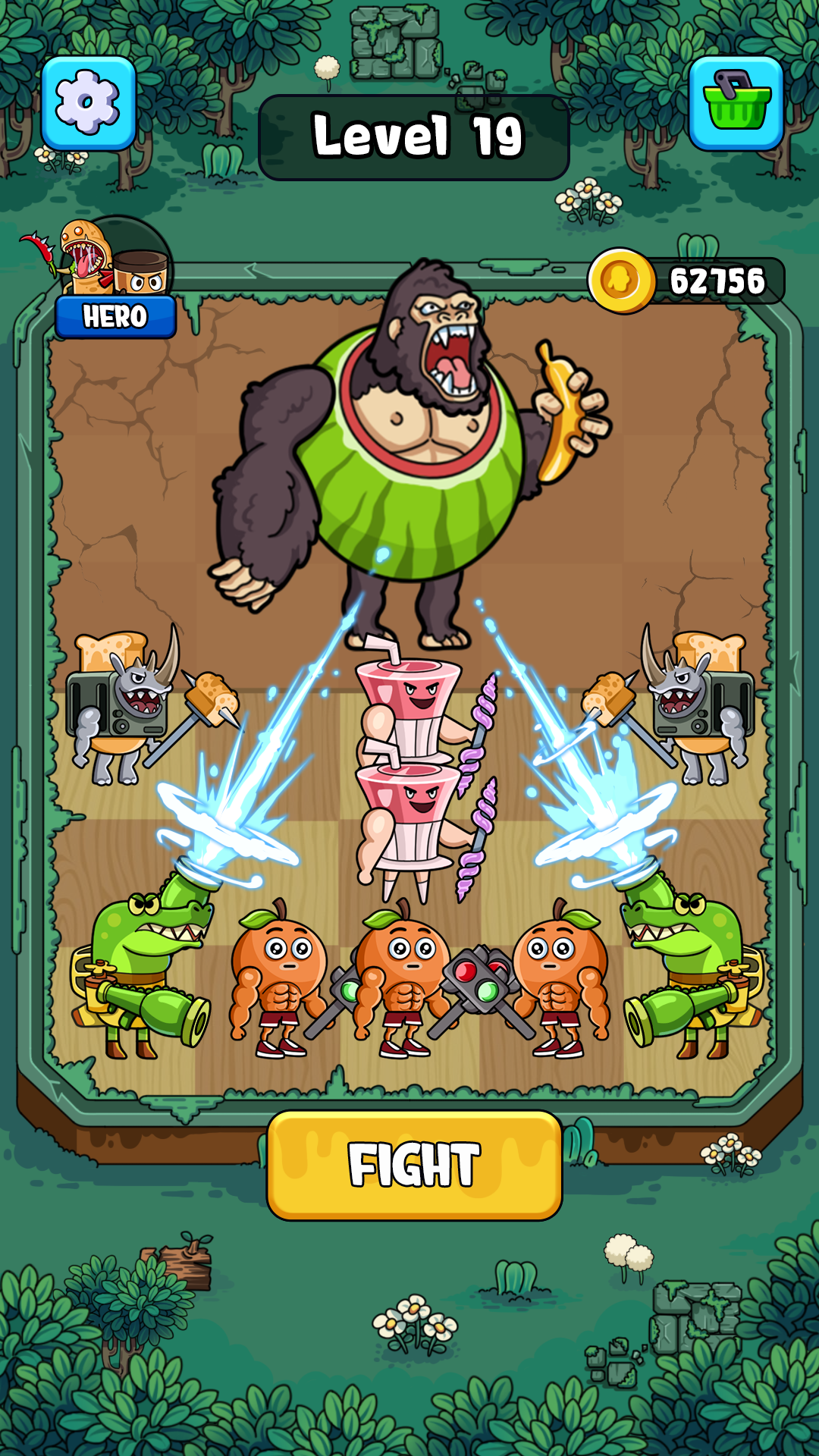 اسکرین شات 4 بازی Brainzoot Merge: Monster War