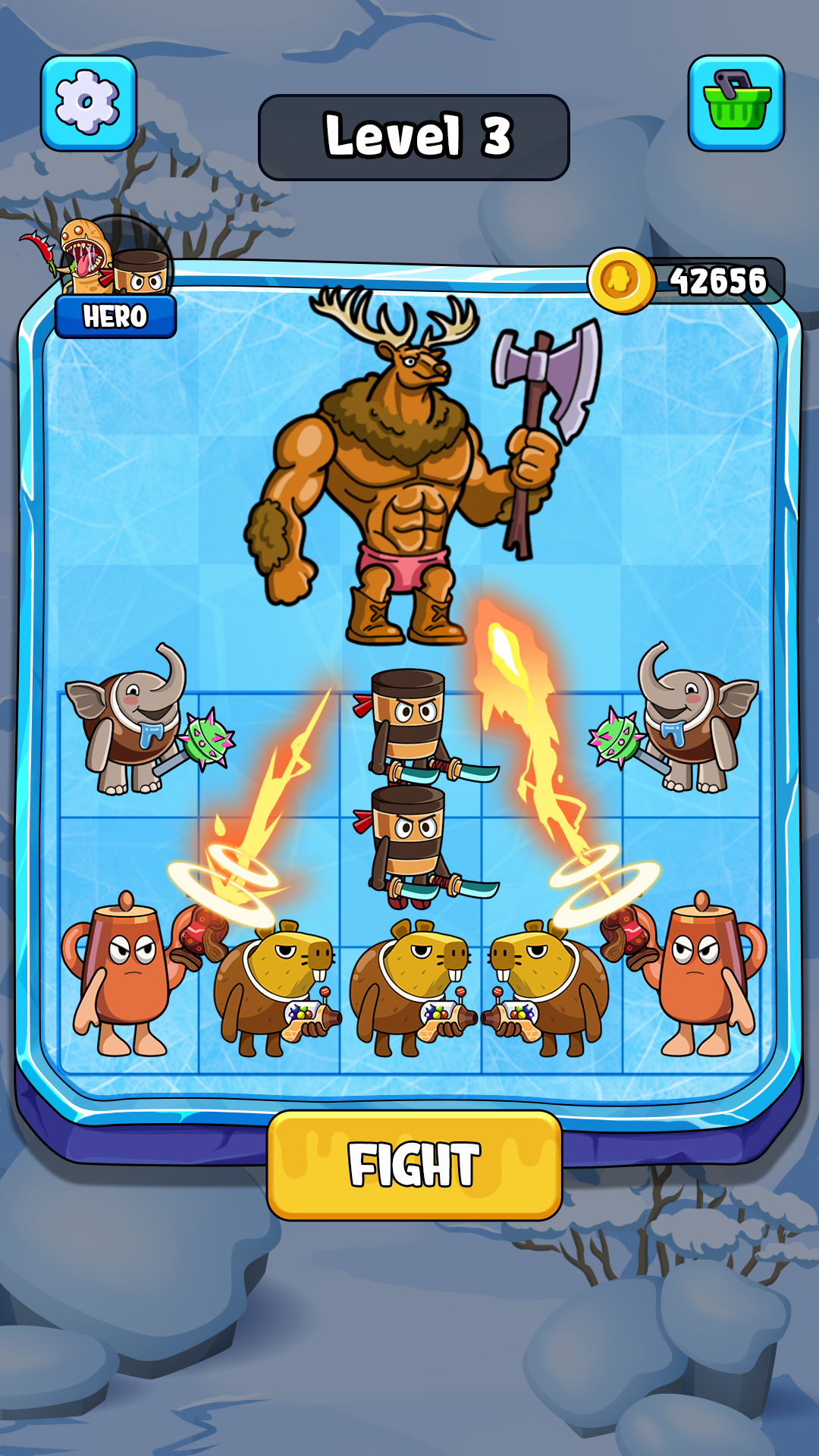 اسکرین شات 3 بازی Brainzoot Merge: Monster War