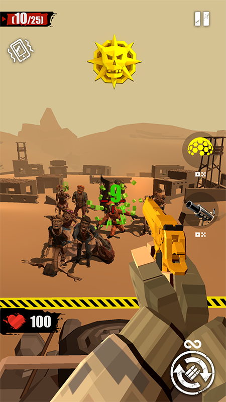 اسکرین شات 3 بازی Merge Gun: Shoot Zombie