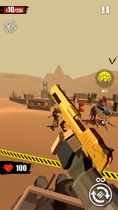 اسکرین شات 2 بازی Merge Gun: Shoot Zombie