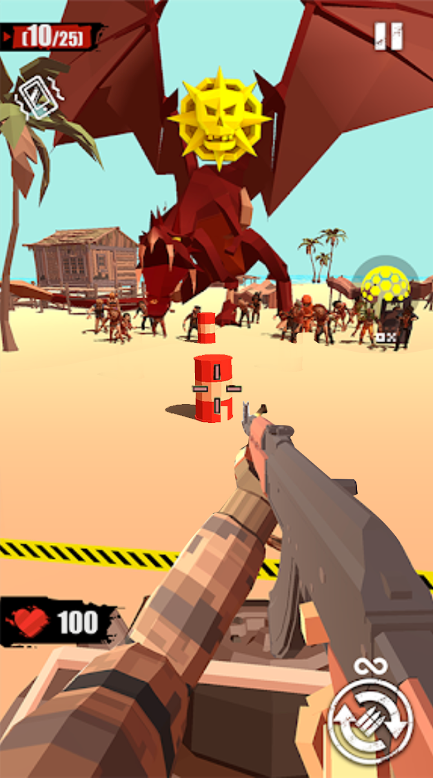 اسکرین شات 1 بازی Merge Gun: Shoot Zombie