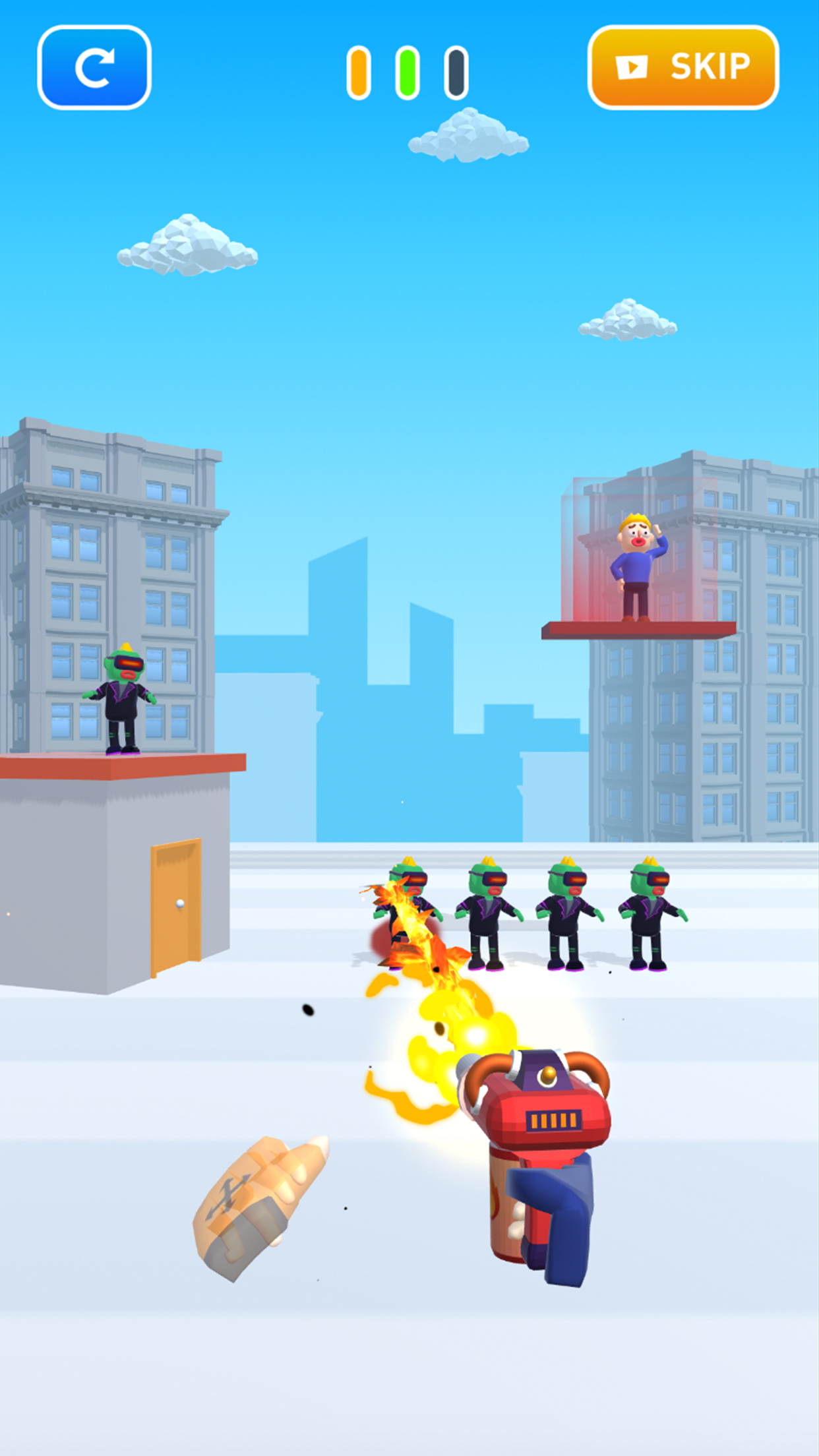 اسکرین شات 4 بازی Merge Hero 3D