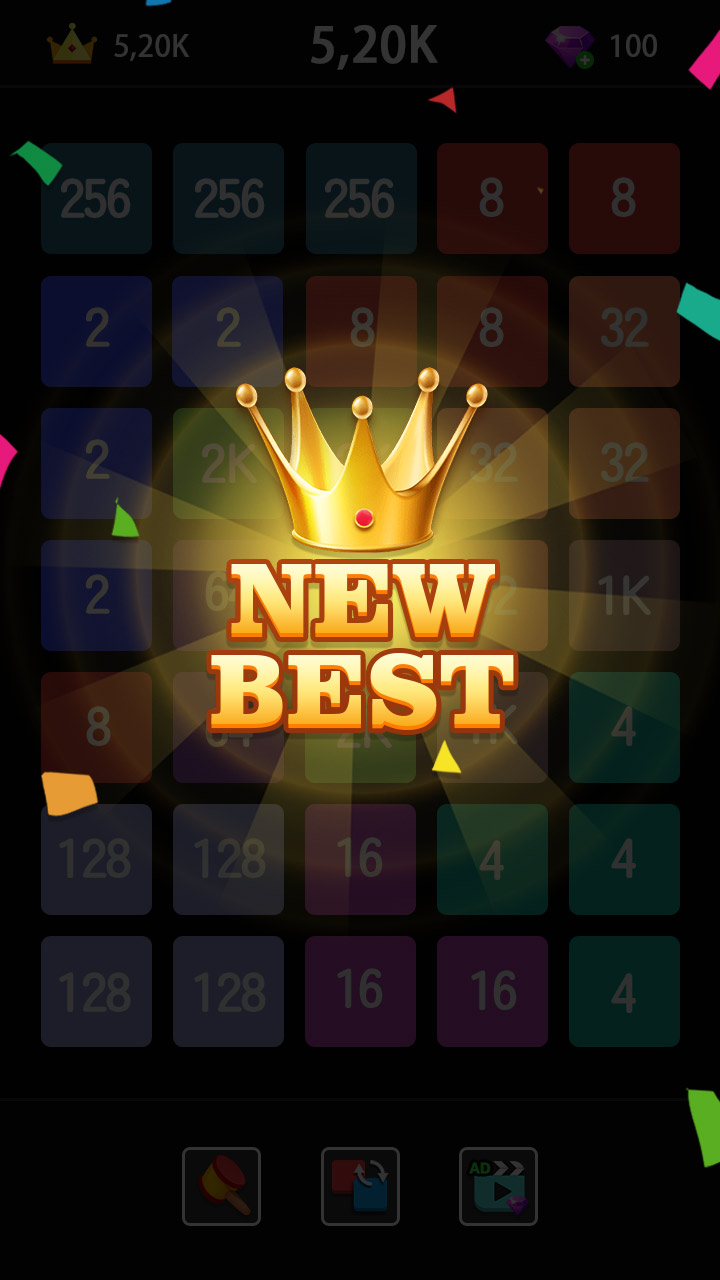 اسکرین شات 8 بازی Brain Merge: 2248 Puzzle Game