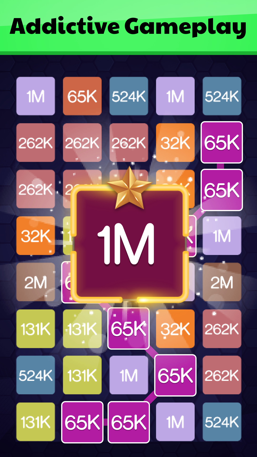 اسکرین شات 4 بازی 2248 - Numbers Merge 2248 Game