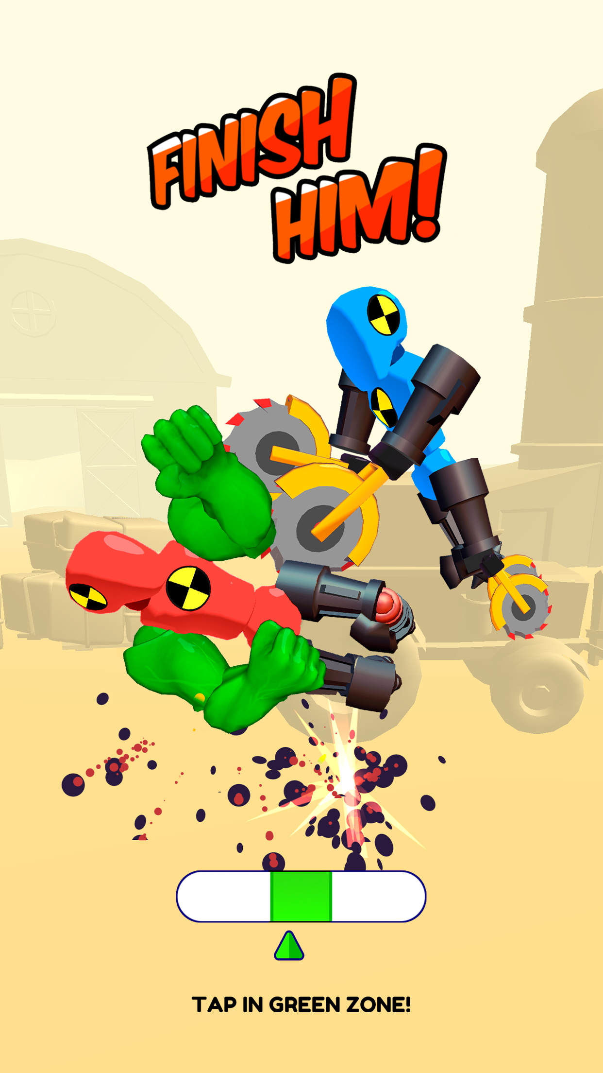 اسکرین شات 3 بازی Merge Ragdoll Fighting