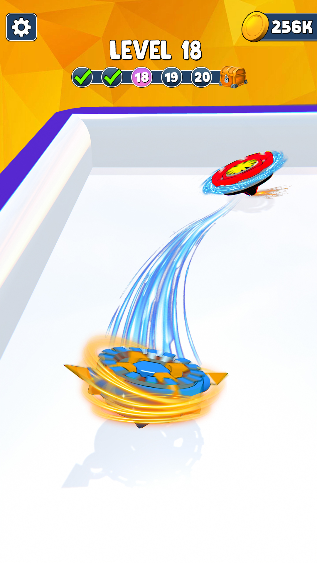 اسکرین شات 3 بازی Merge & Battle Spinner Game