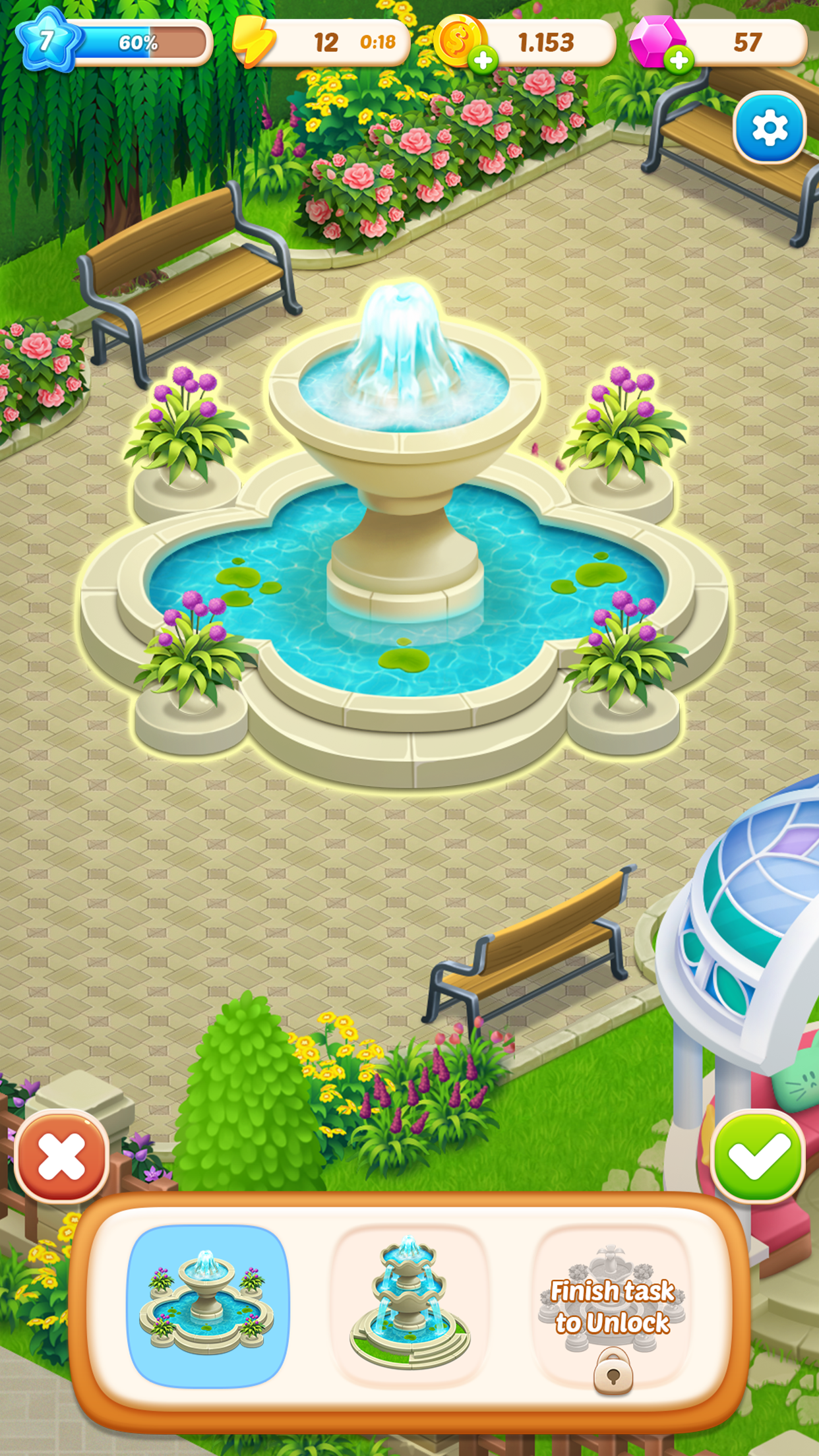 اسکرین شات 6 بازی Merge Town - Decor Mansion