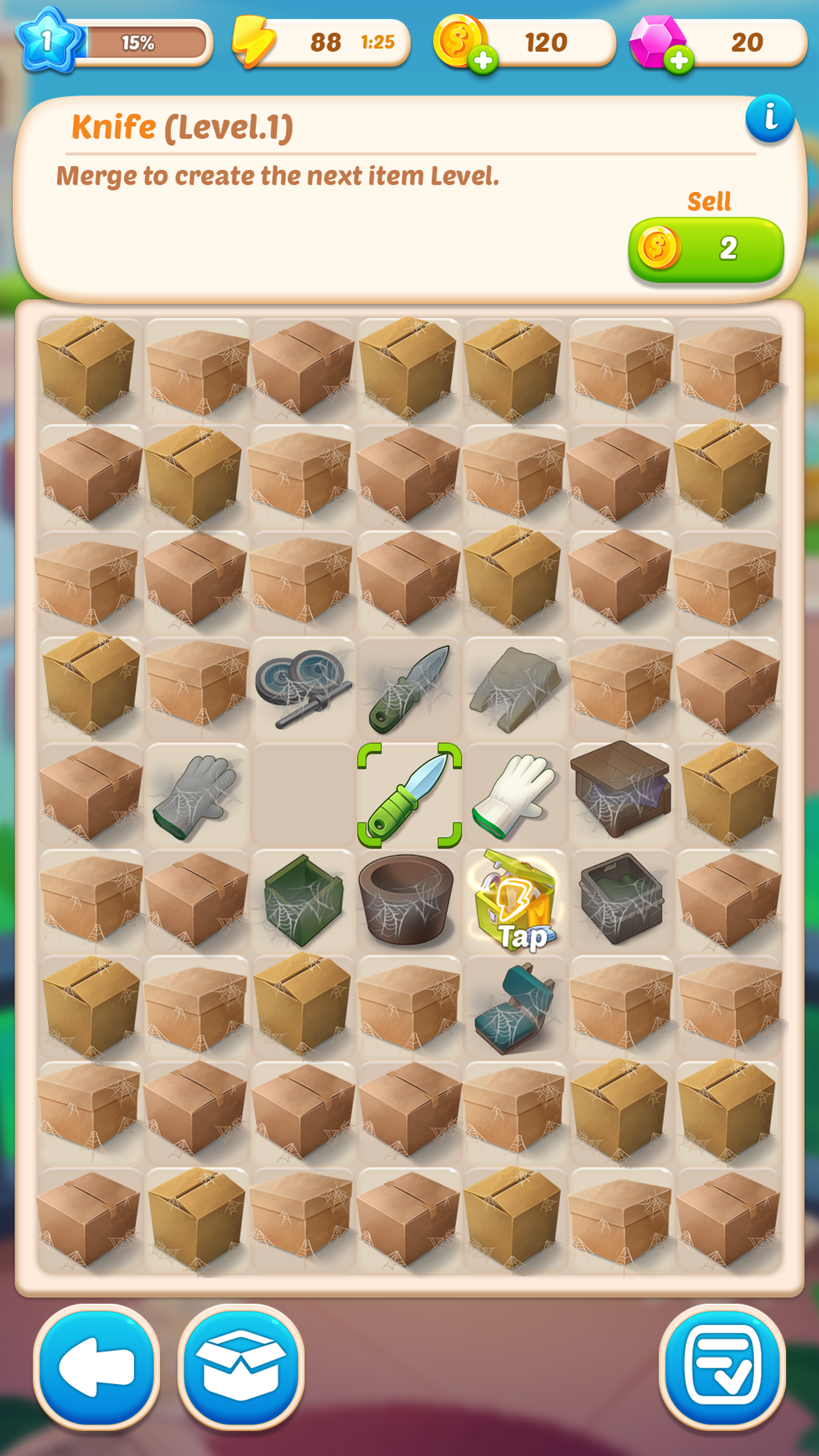 اسکرین شات 8 بازی Merge Town - Decor Mansion