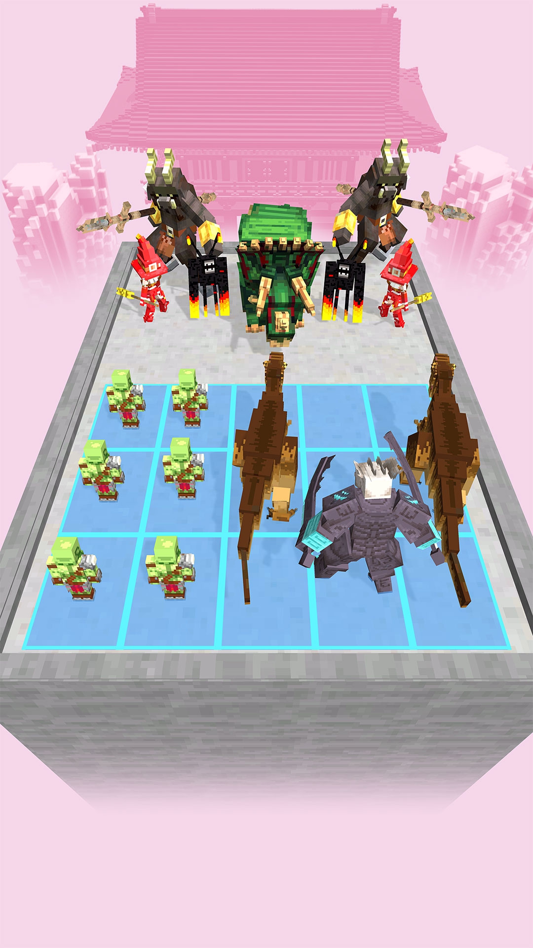 اسکرین شات 2 بازی Dinosaur Merge: Block Fighting