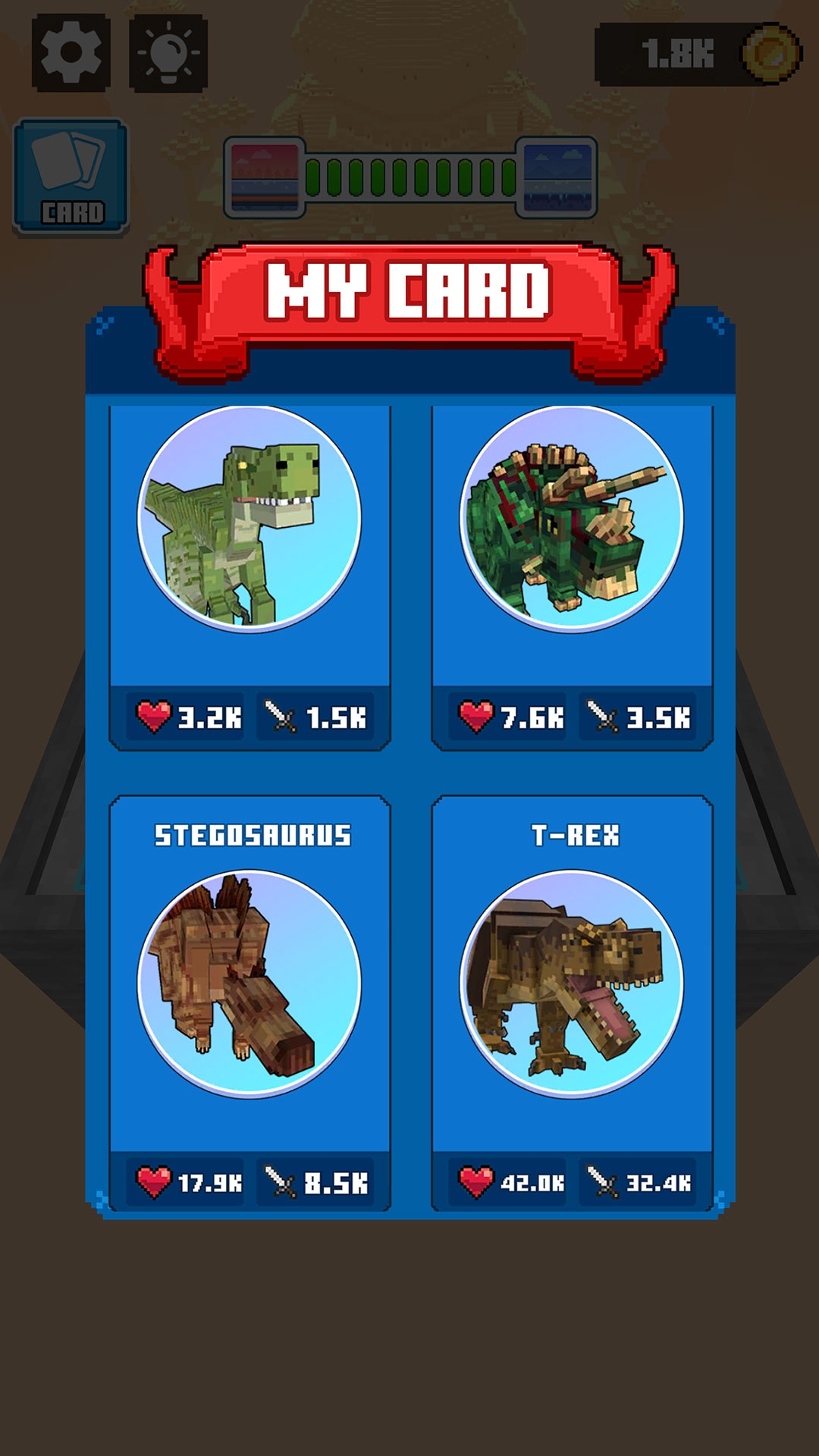 اسکرین شات 5 بازی Dinosaur Merge: Block Fighting
