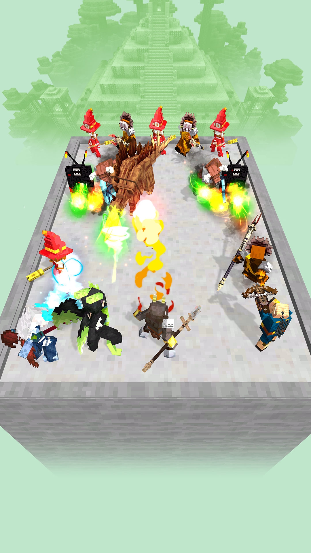 اسکرین شات 4 بازی Dinosaur Merge: Block Fighting