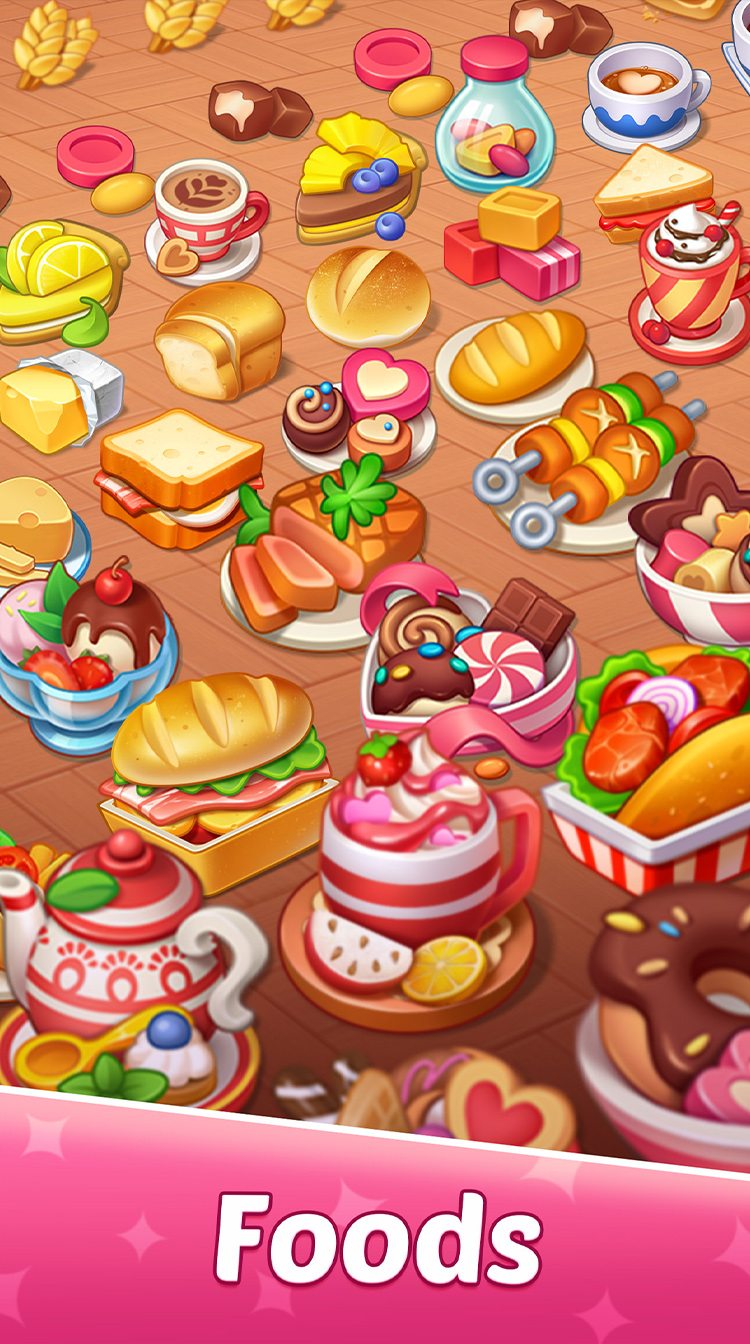 اسکرین شات 2 بازی Merge Honey-Dream Design Game