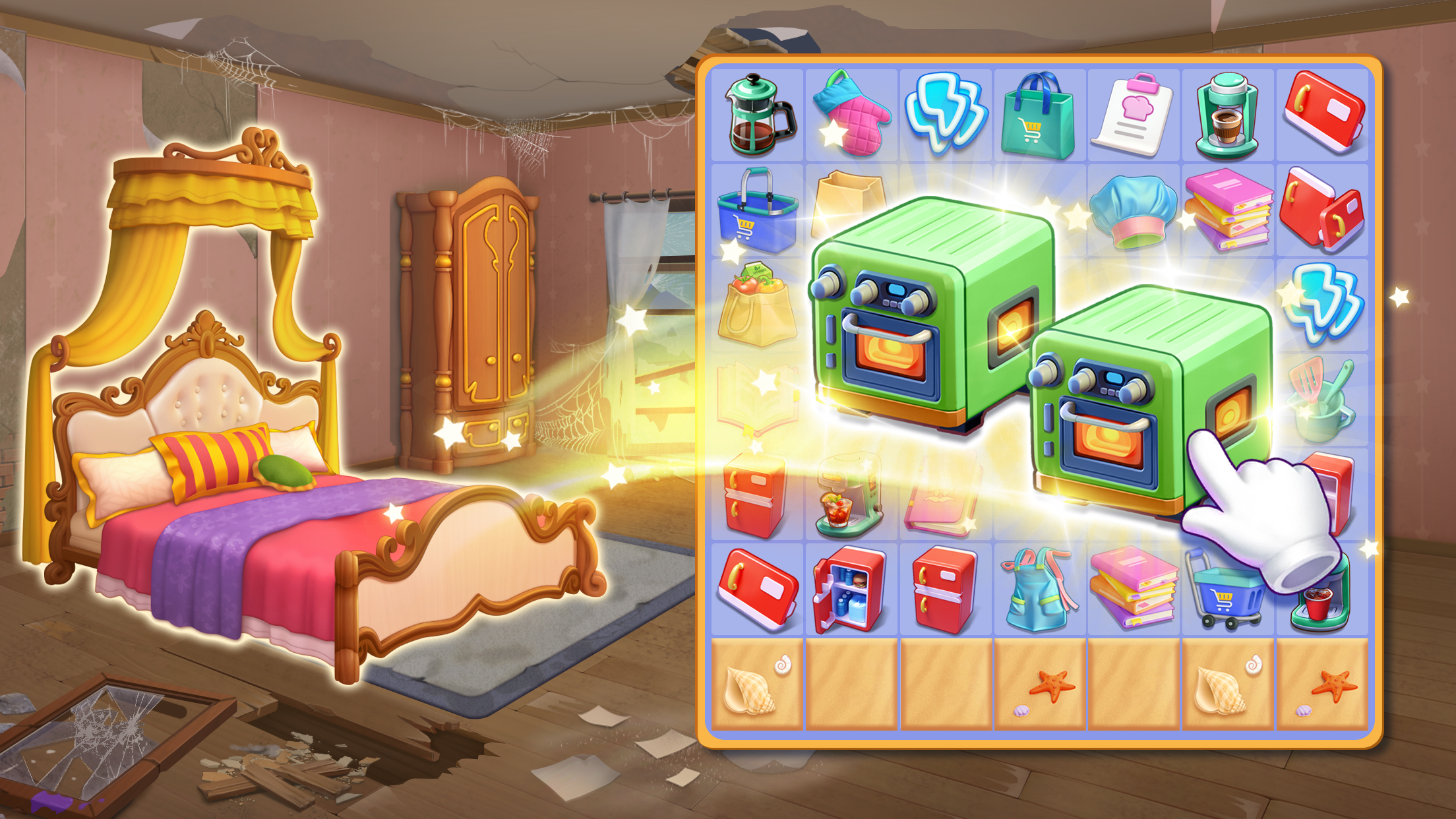 اسکرین شات 7 بازی Merge Diner - Restaurant Games