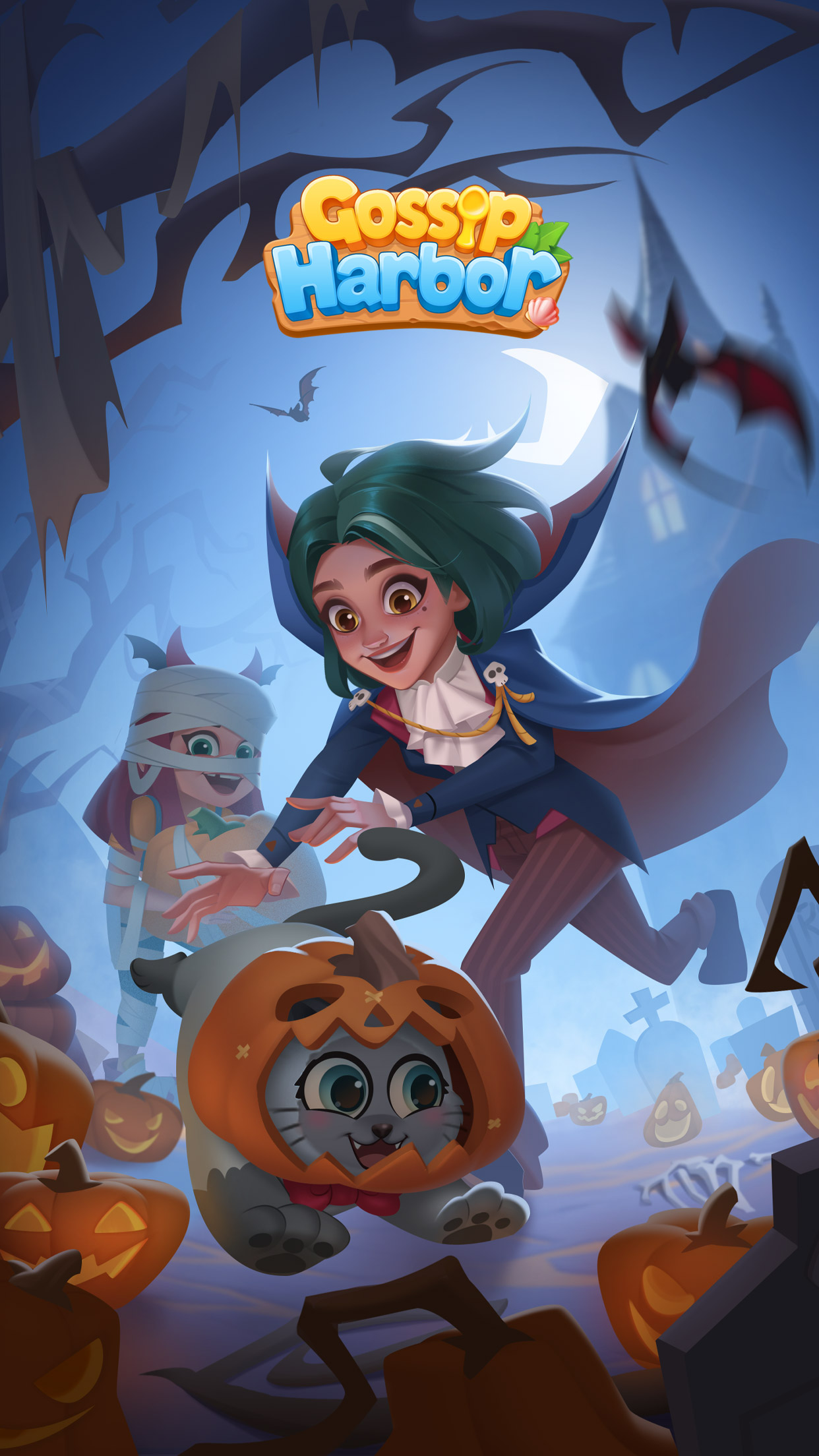 اسکرین شات 7 بازی Gossip Harbor®: Merge & Story