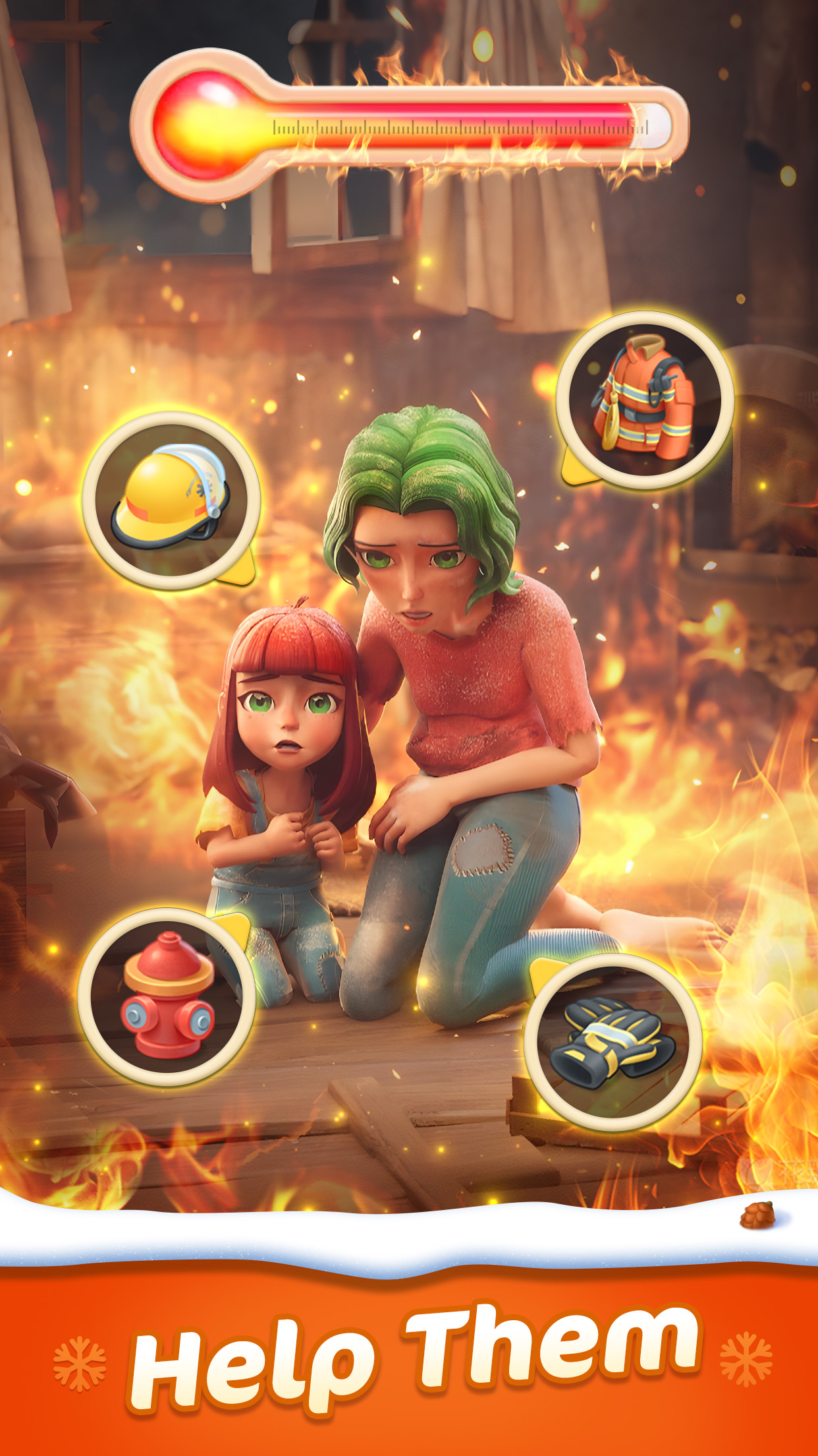 اسکرین شات 2 بازی Gossip Harbor®: Merge & Story