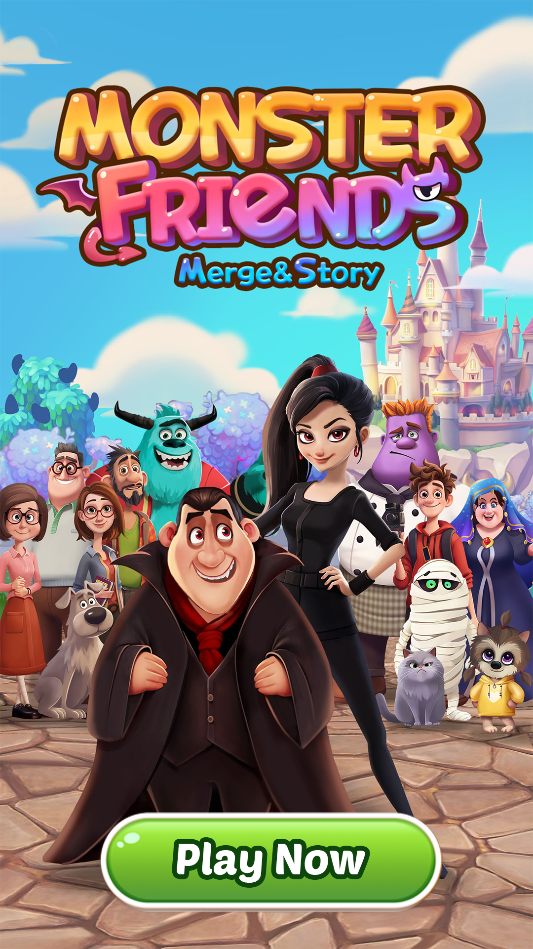 اسکرین شات 6 بازی Monster Friends: Merge & Story
