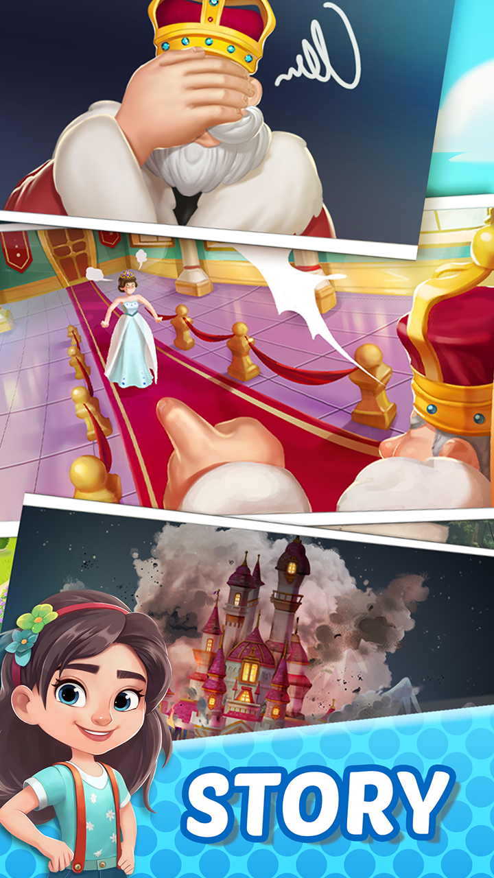 اسکرین شات 3 بازی Queen’s Castle : Merge & Story