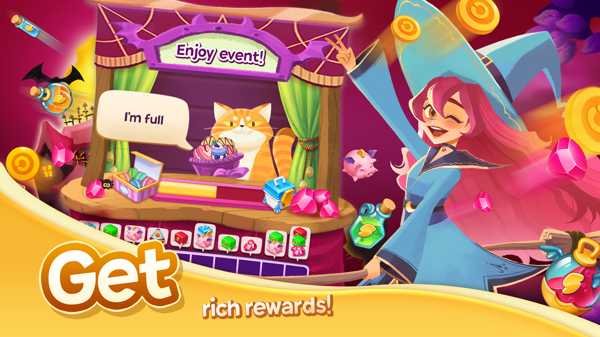 اسکرین شات 5 بازی Merge Witch : Magic Story