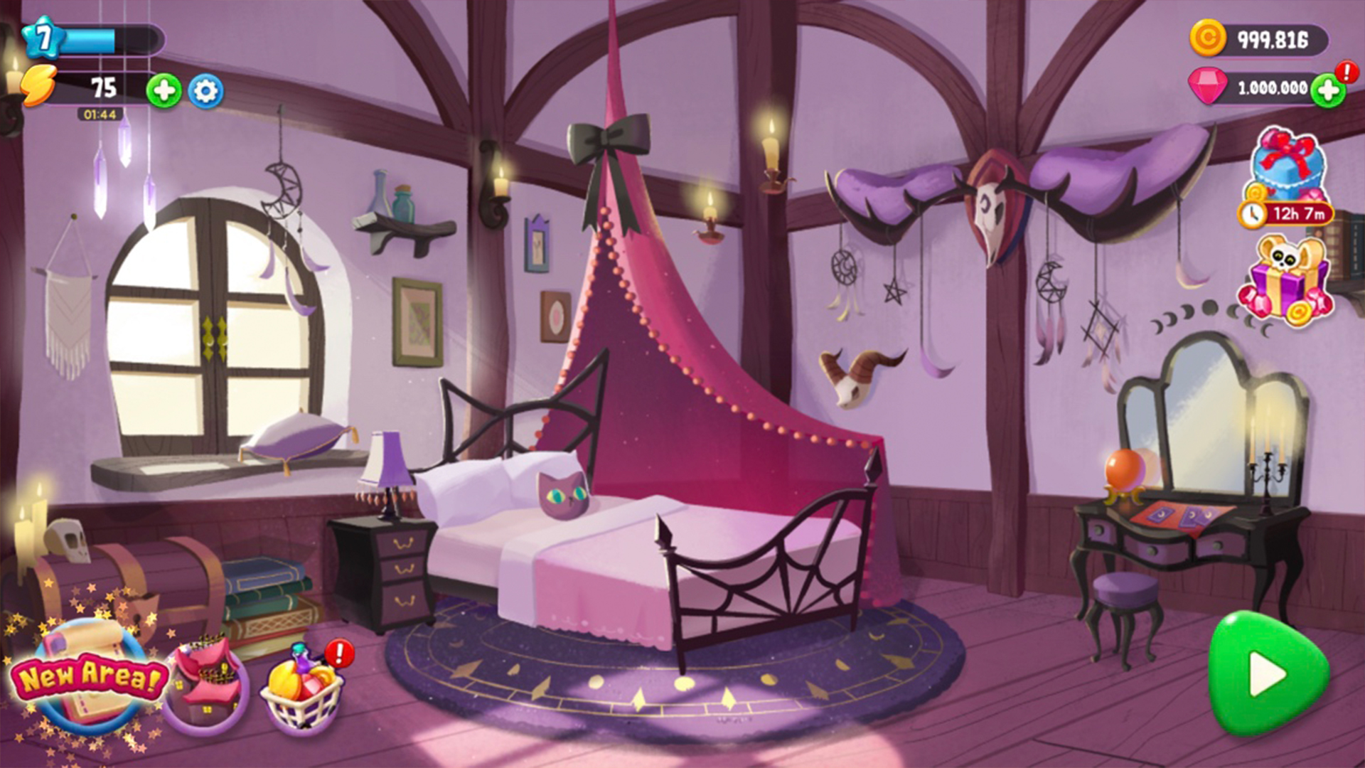 اسکرین شات 6 بازی Merge Witch : Magic Story