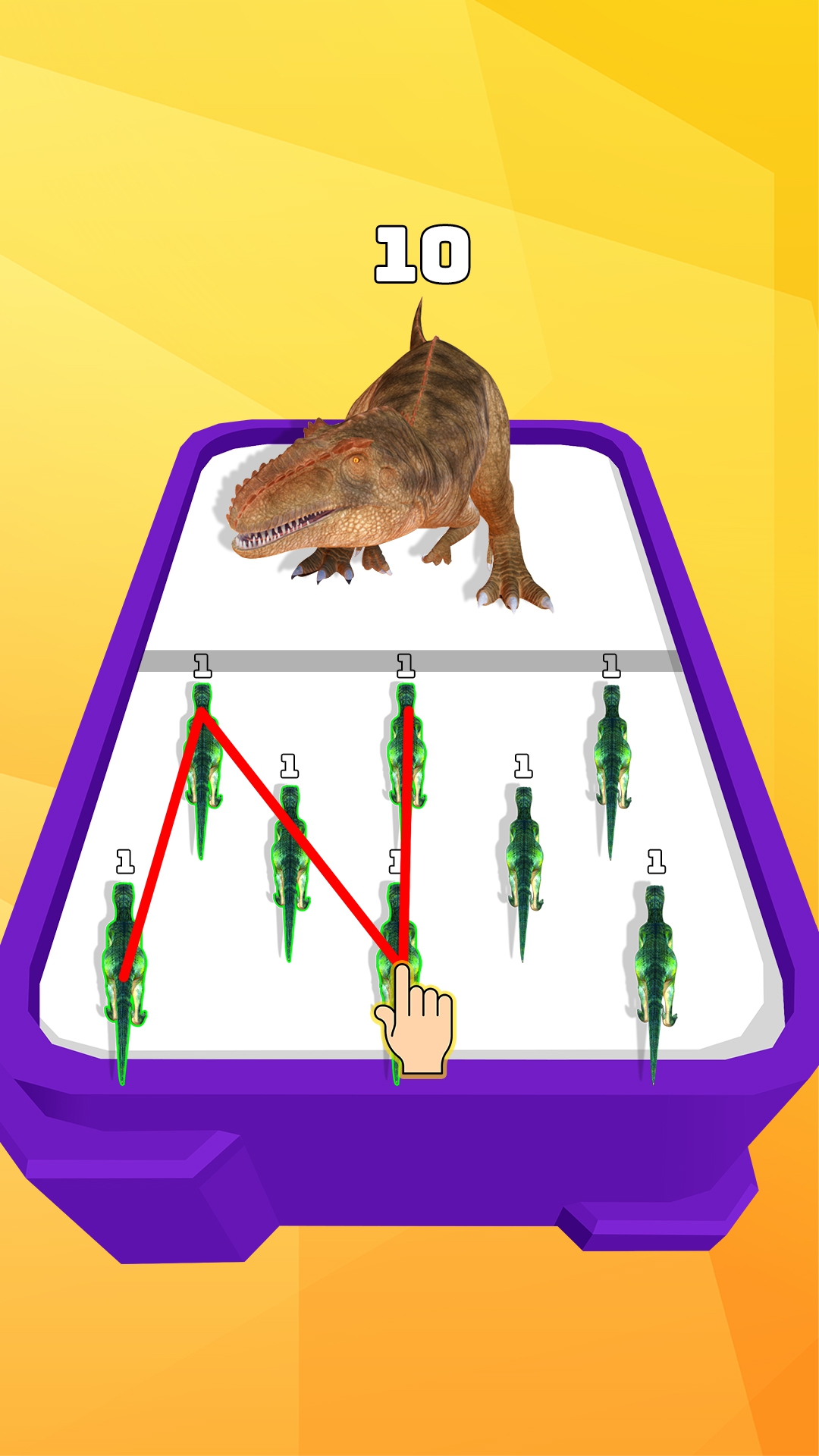 اسکرین شات 1 بازی Merge Dinosaurs Battle Fight