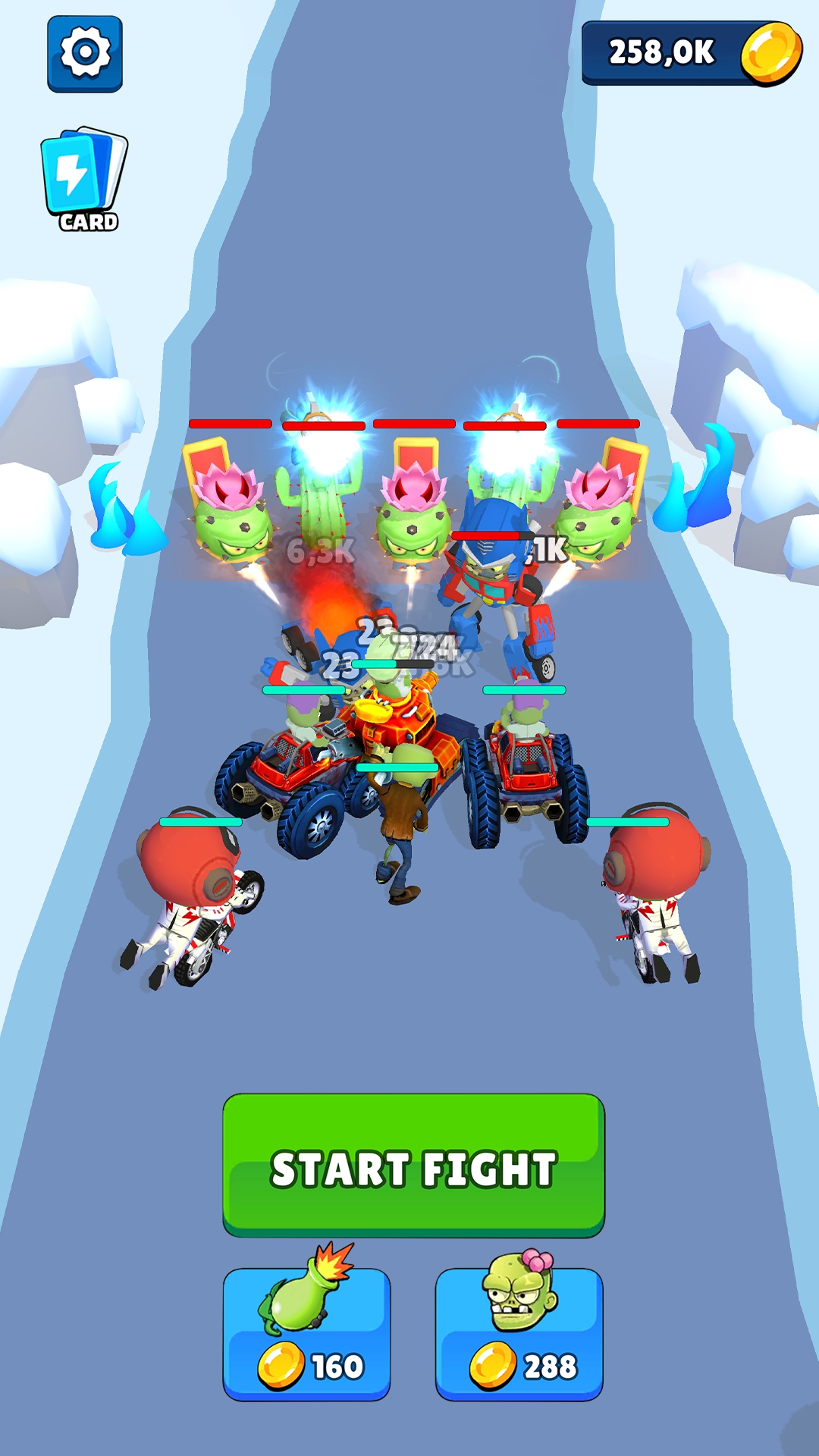 اسکرین شات 6 بازی Merge Plants: Idle Zombies