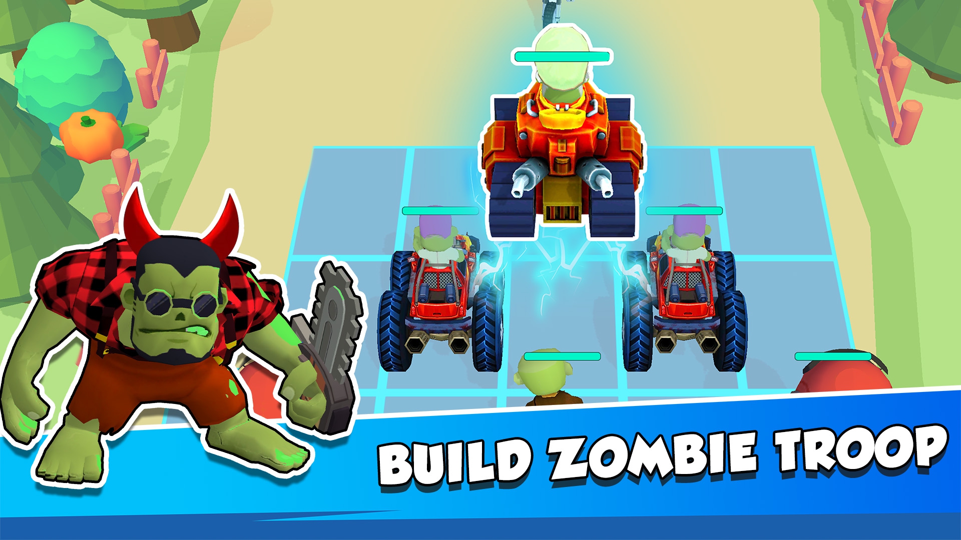 اسکرین شات 3 بازی Merge Plants: Idle Zombies