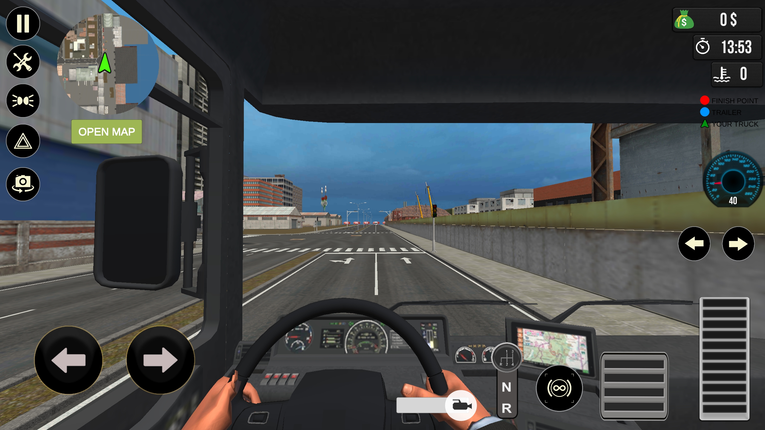 اسکرین شات 1 بازی Truck Transport Load Simulatio